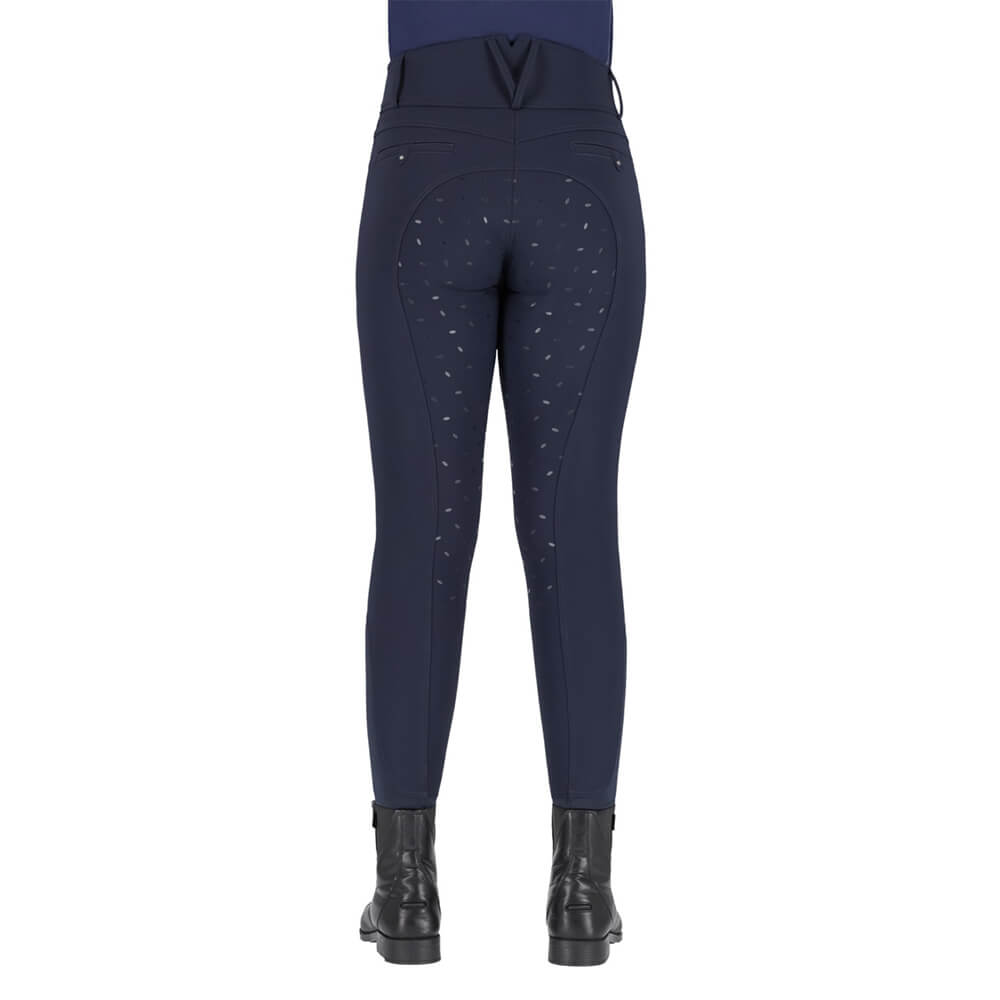 QHP Reithose Lymee Softshell Vollbesatz Damen