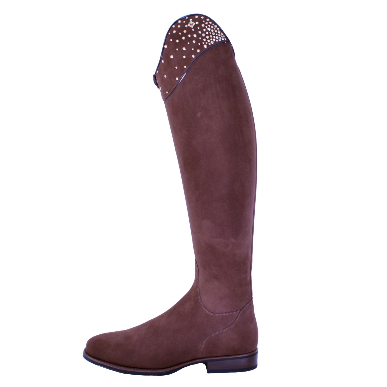 DeNiro Bellini Camoscio Legno Reitstiefel