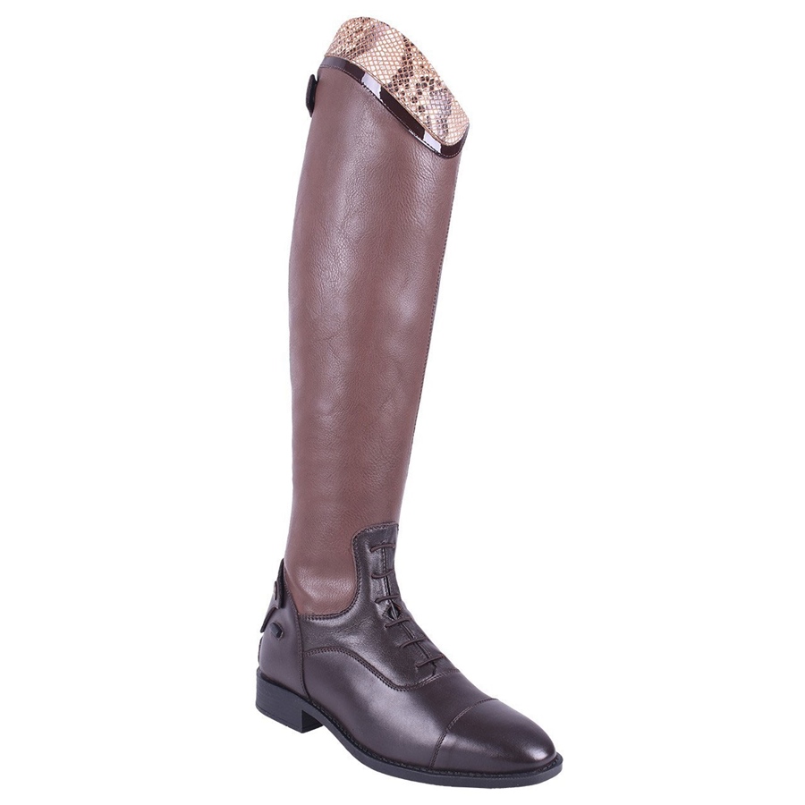 QHP Birgit Snake Reitstiefel Damen