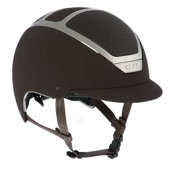 KASK Dogma Chrome Light Silver Frame Reithelm inkl. Liner Vorgängermodell