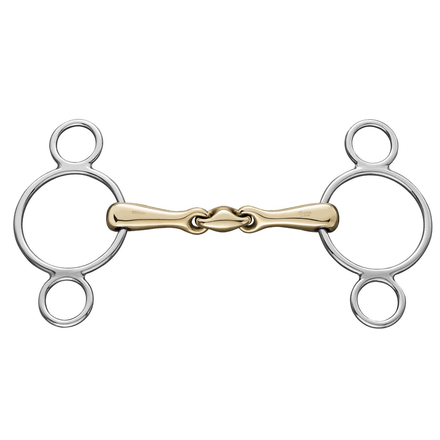 Sprenger KK ULTRA 3Ring Gebiss doppelt gebrochen 18mm