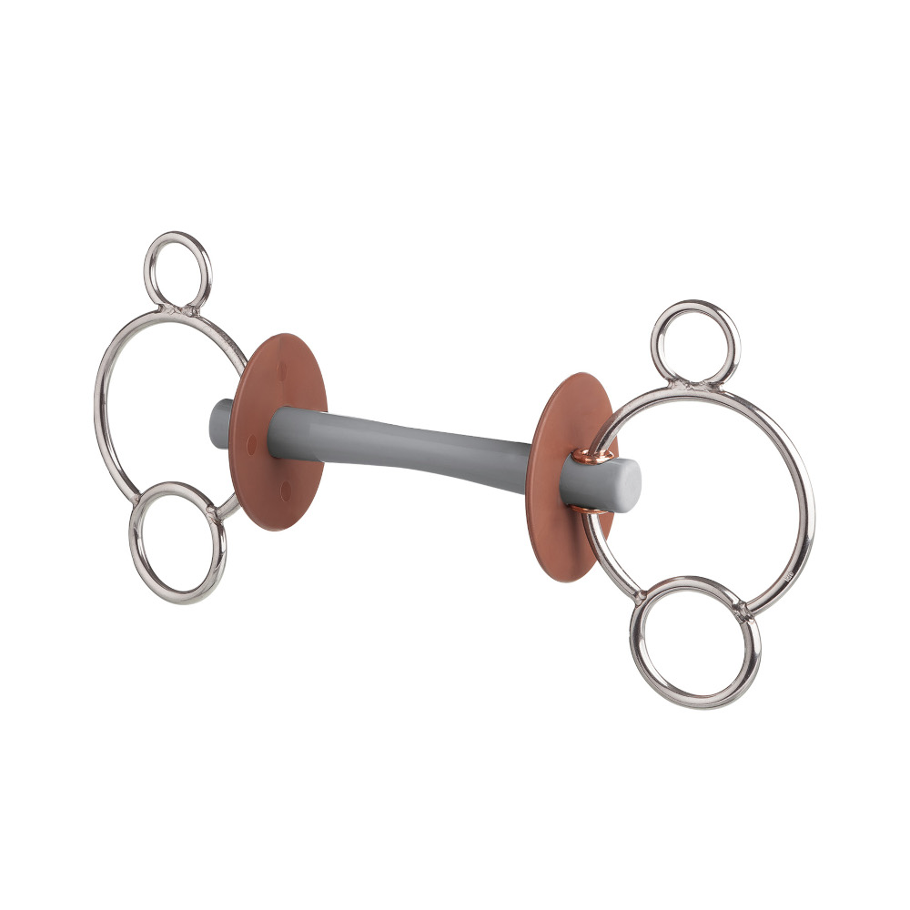 beris 3Ring Gebiss Comfortstange hart