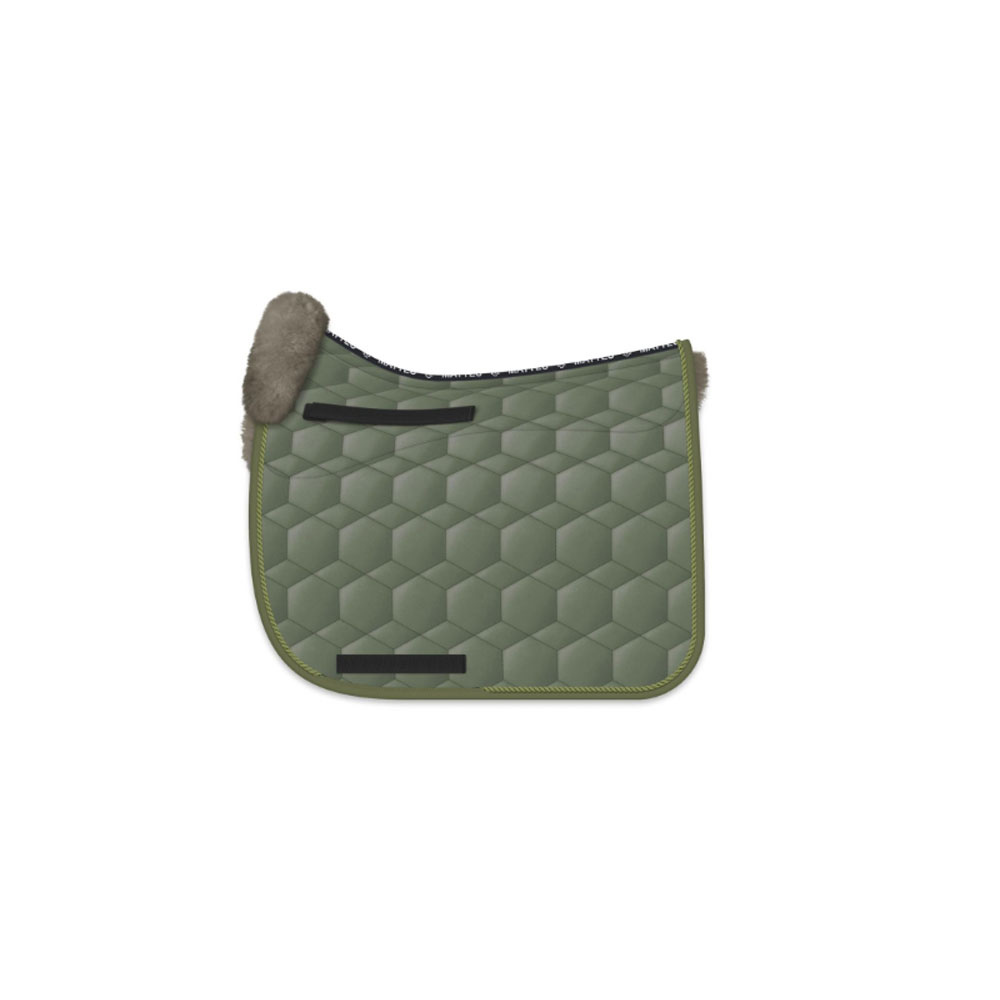 Mattes Schabracke glanz Lammfell vorne