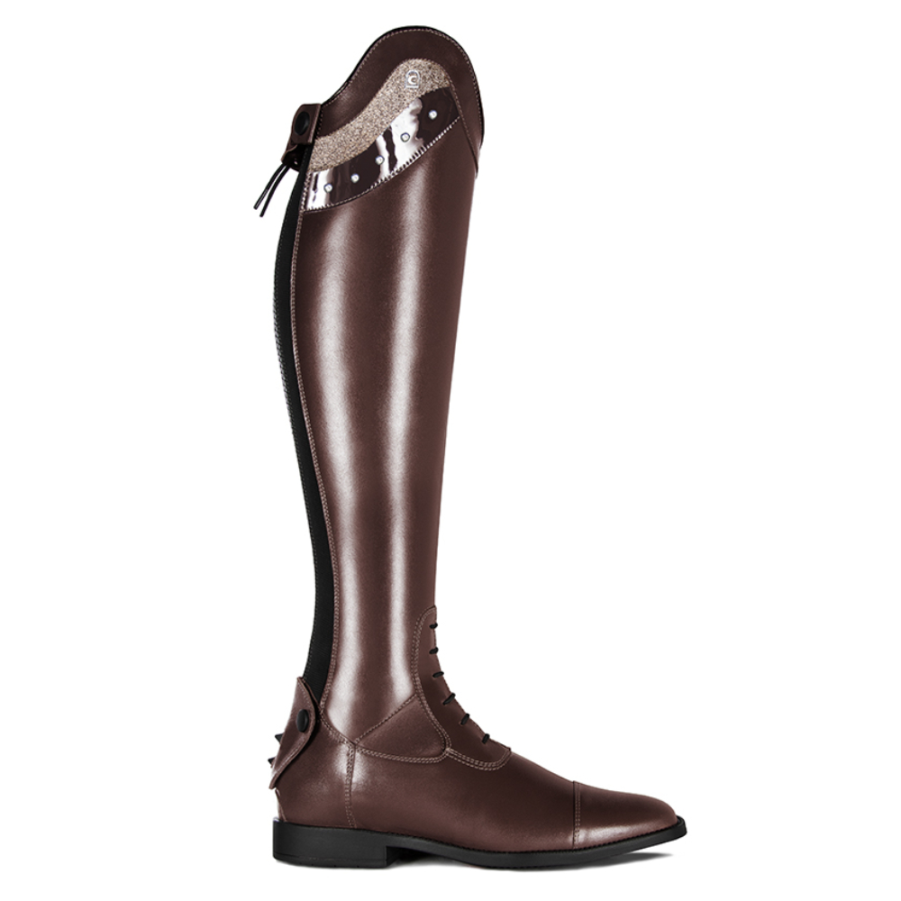 Cavallo CAVALLINUS SLIM Lack, Strass Bling Reitstiefel