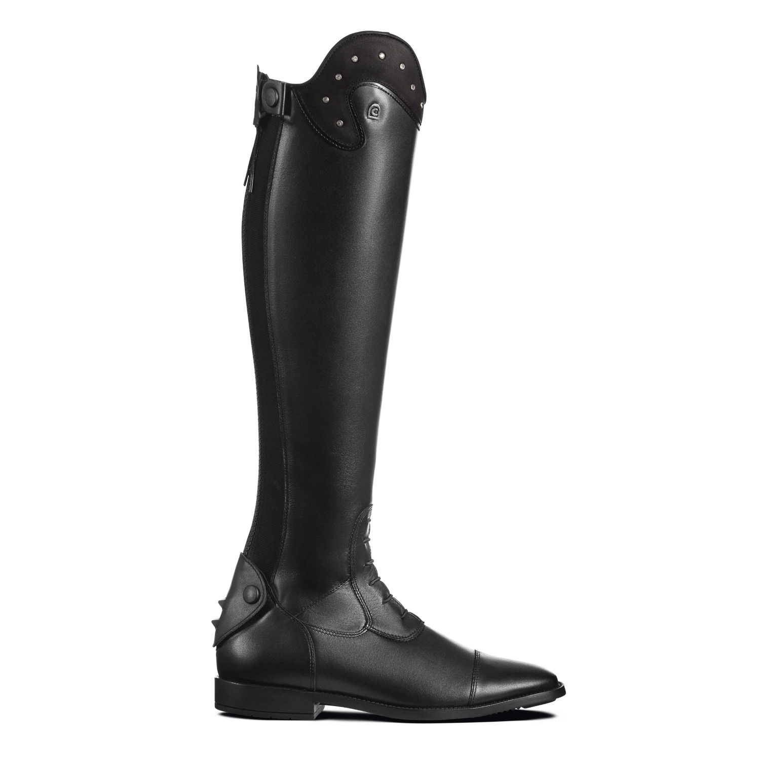 Cavallo CAVALLINUS Slim SLine Nubuk Strass Reitstiefel Damen