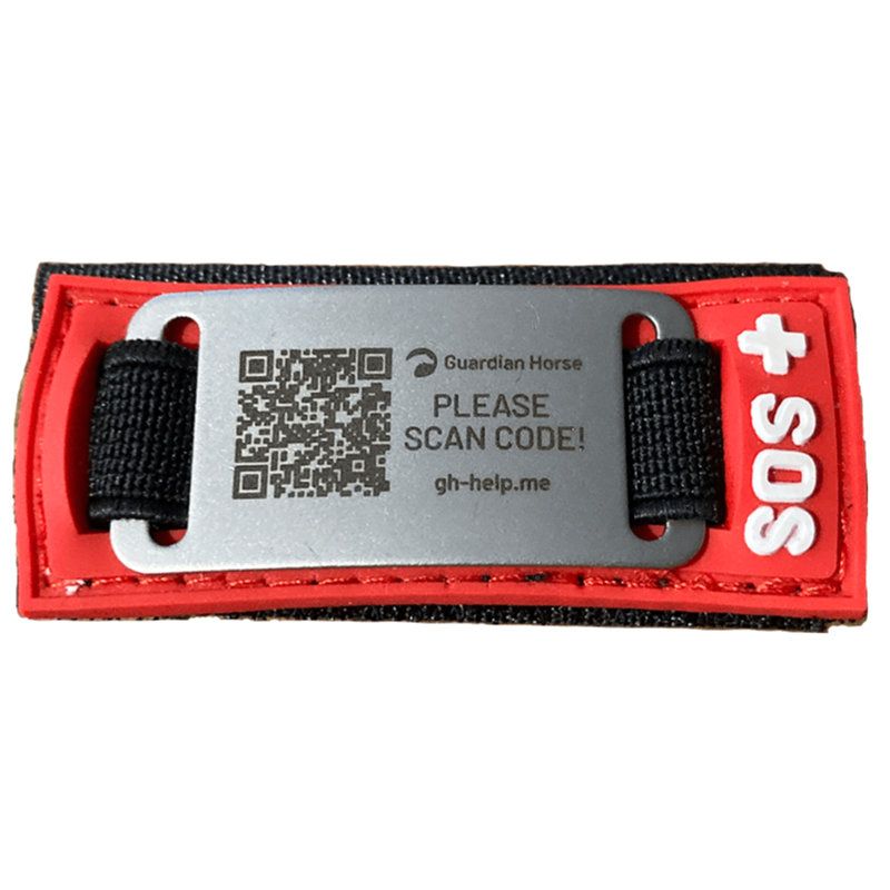 usghelp.me Helm ClipGuardian Horse HelpMe Badge