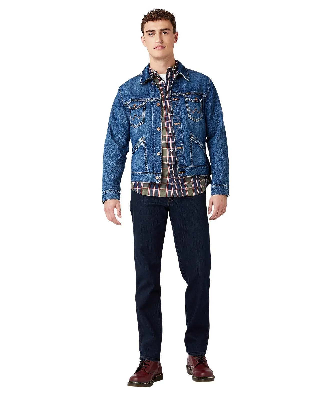 Wrangler Texas Stretch Blue Black W121 75 001