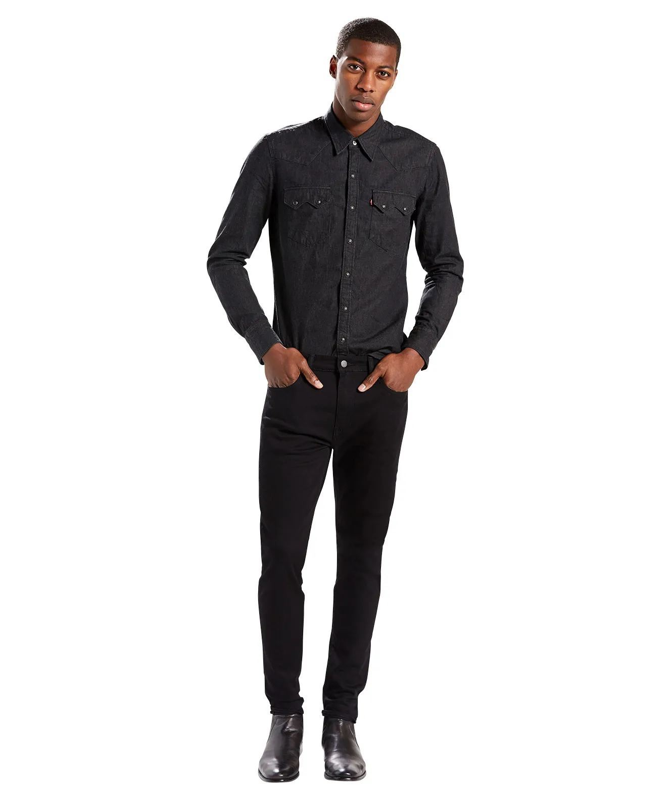Levis Tapered Jeans 512 Slim Taper in Nightshine