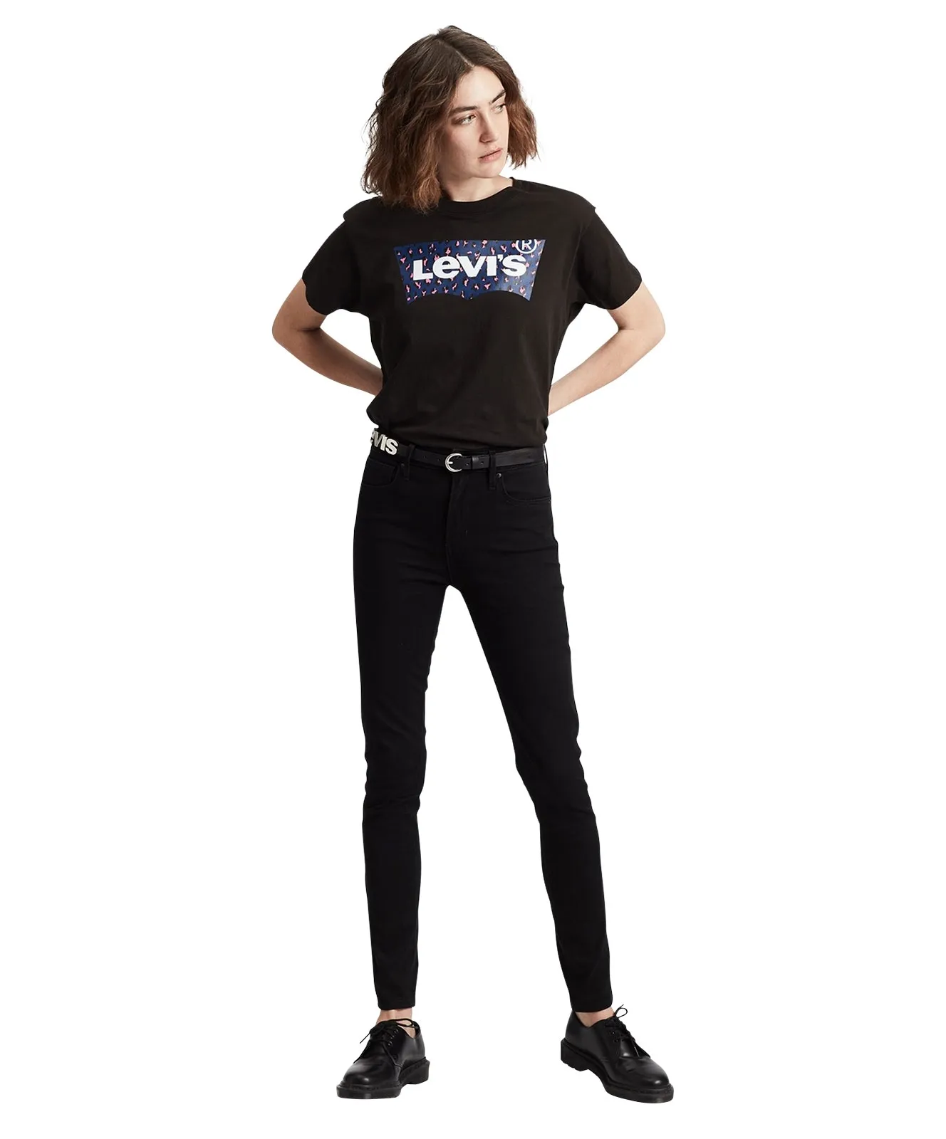 Levis High Waisted Jeans 721 High Rise Skinny in Long Shot