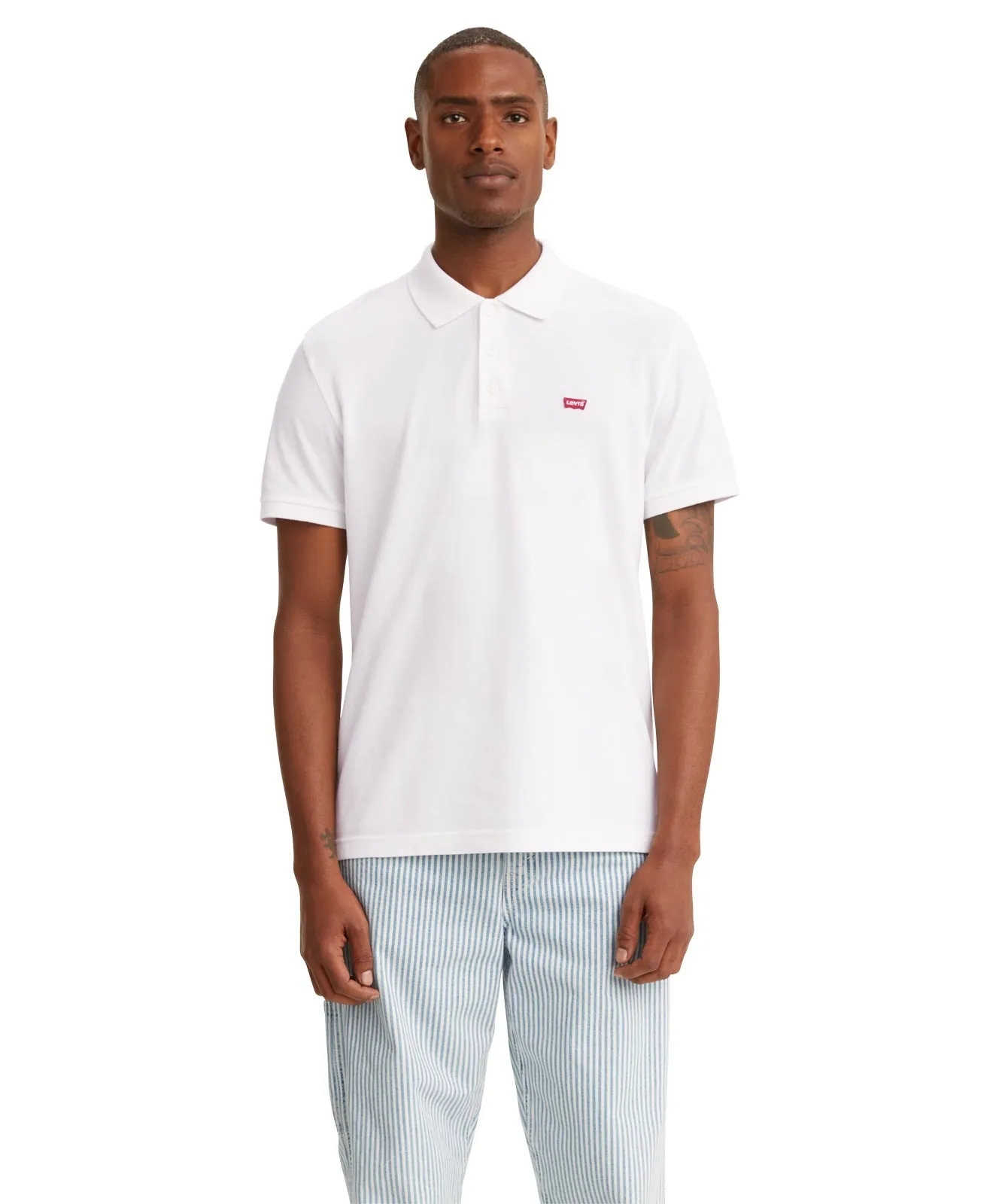 Levis Poloshirt Housemark Polo in White