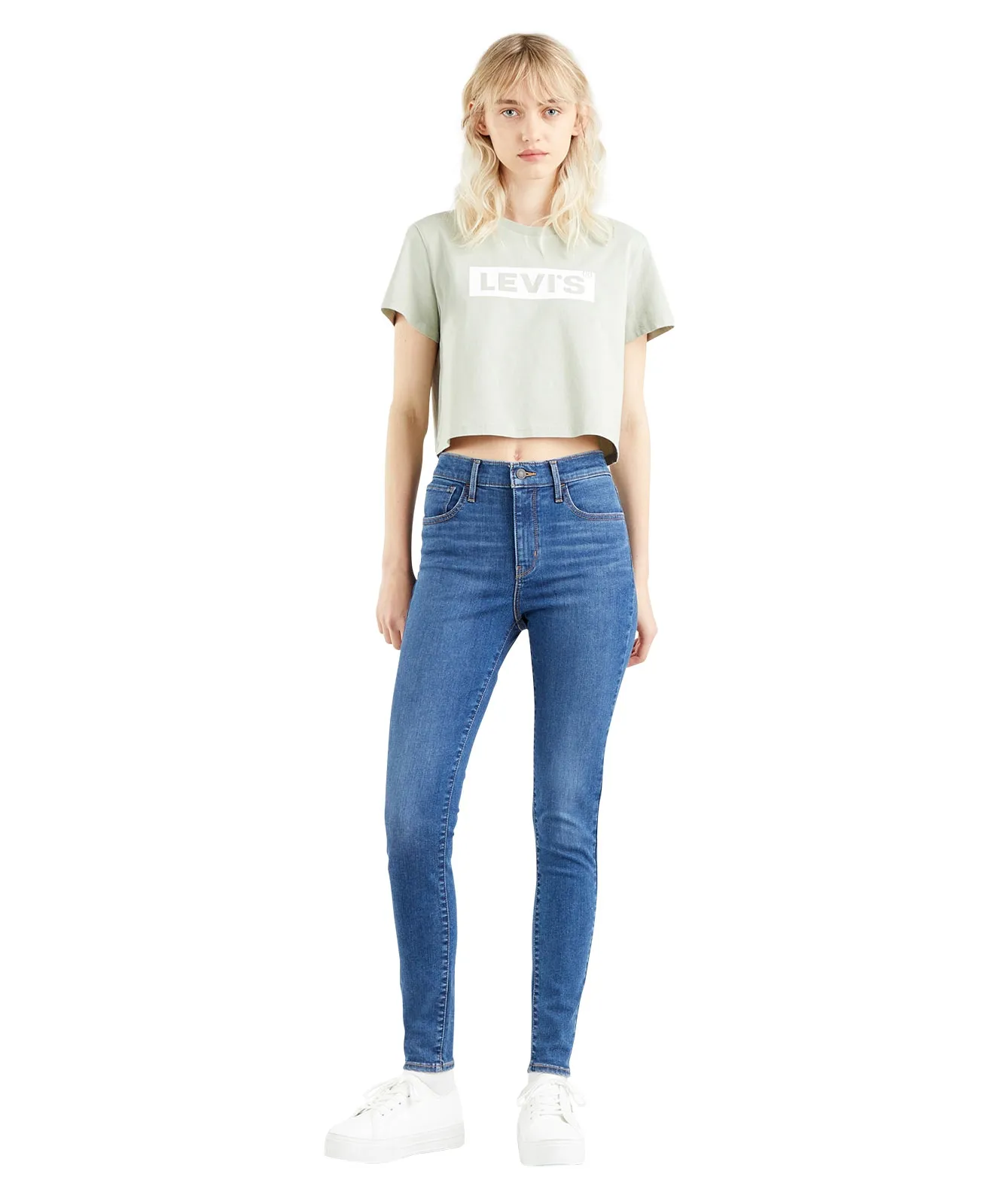 Levis High Waisted Jeans 720 High Rise in Echo Cloud