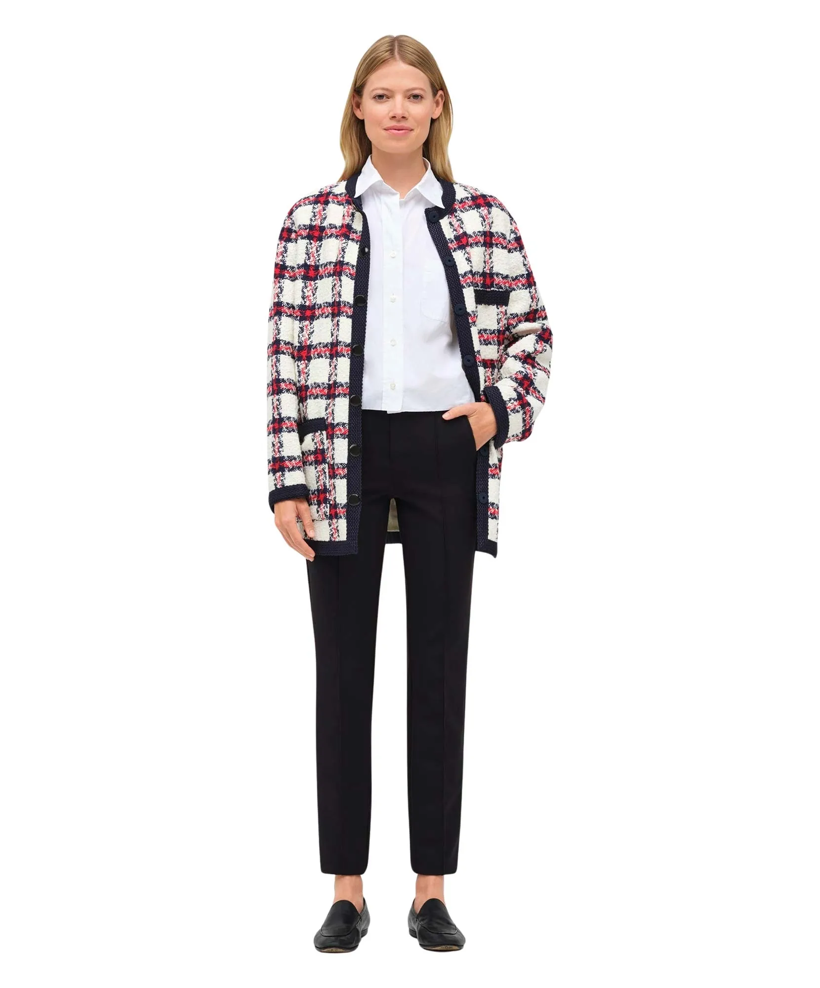 MAC Stoffhose Anna Zip New in Black