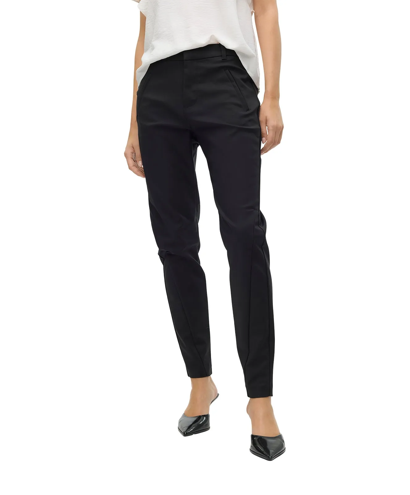 Vero Moda Stoffhose Victoria in Black