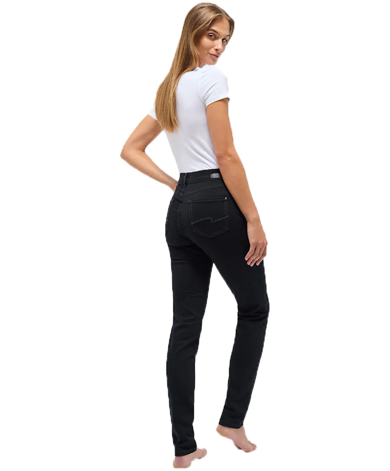 Angels Röhrejeans Skinny in Black