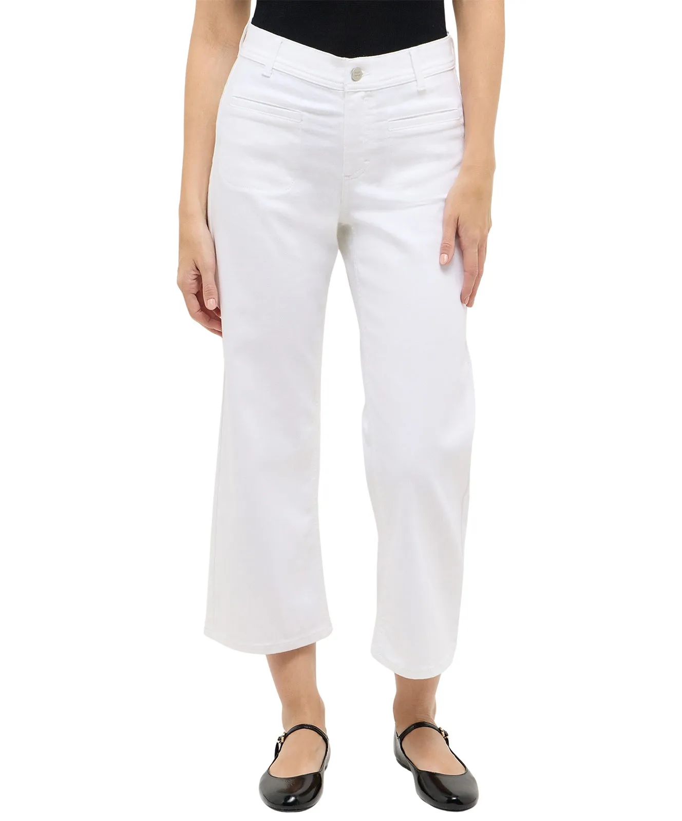 Angels Linn Pocket mit Relaxed Fit in Weiß