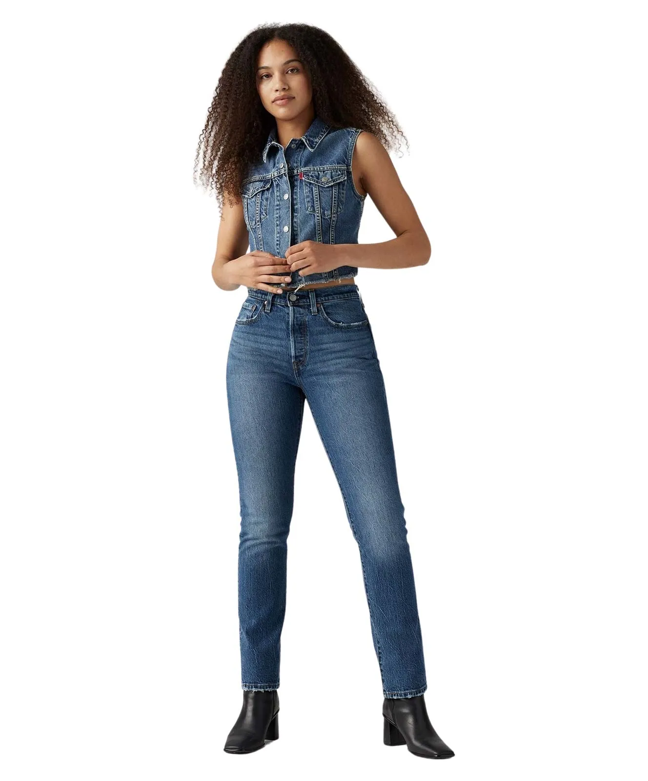 Levis Mom Jeans 501 Damen in Erin Can T Wait