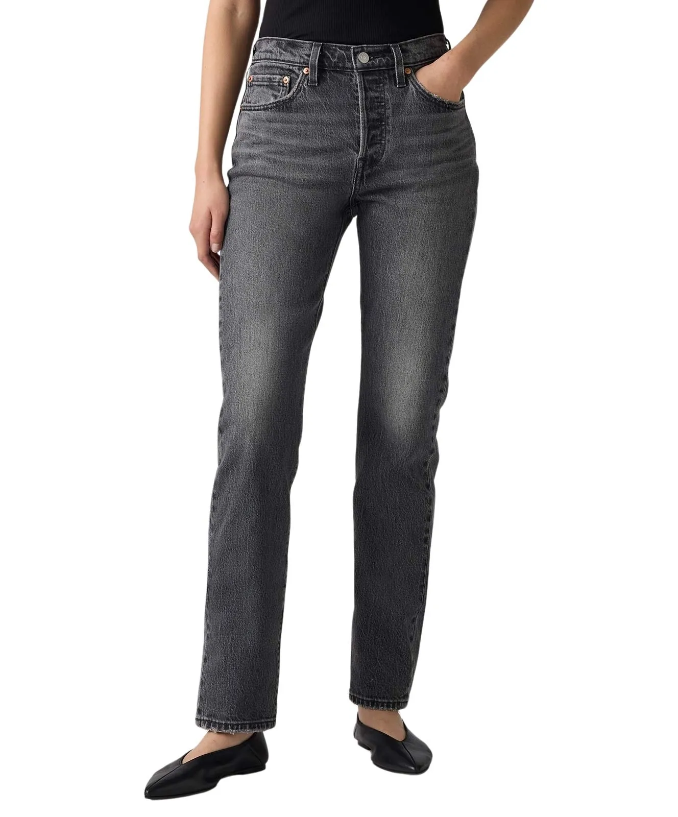 Levis Mom Jeans 501 Damen in Pretty Pleasing