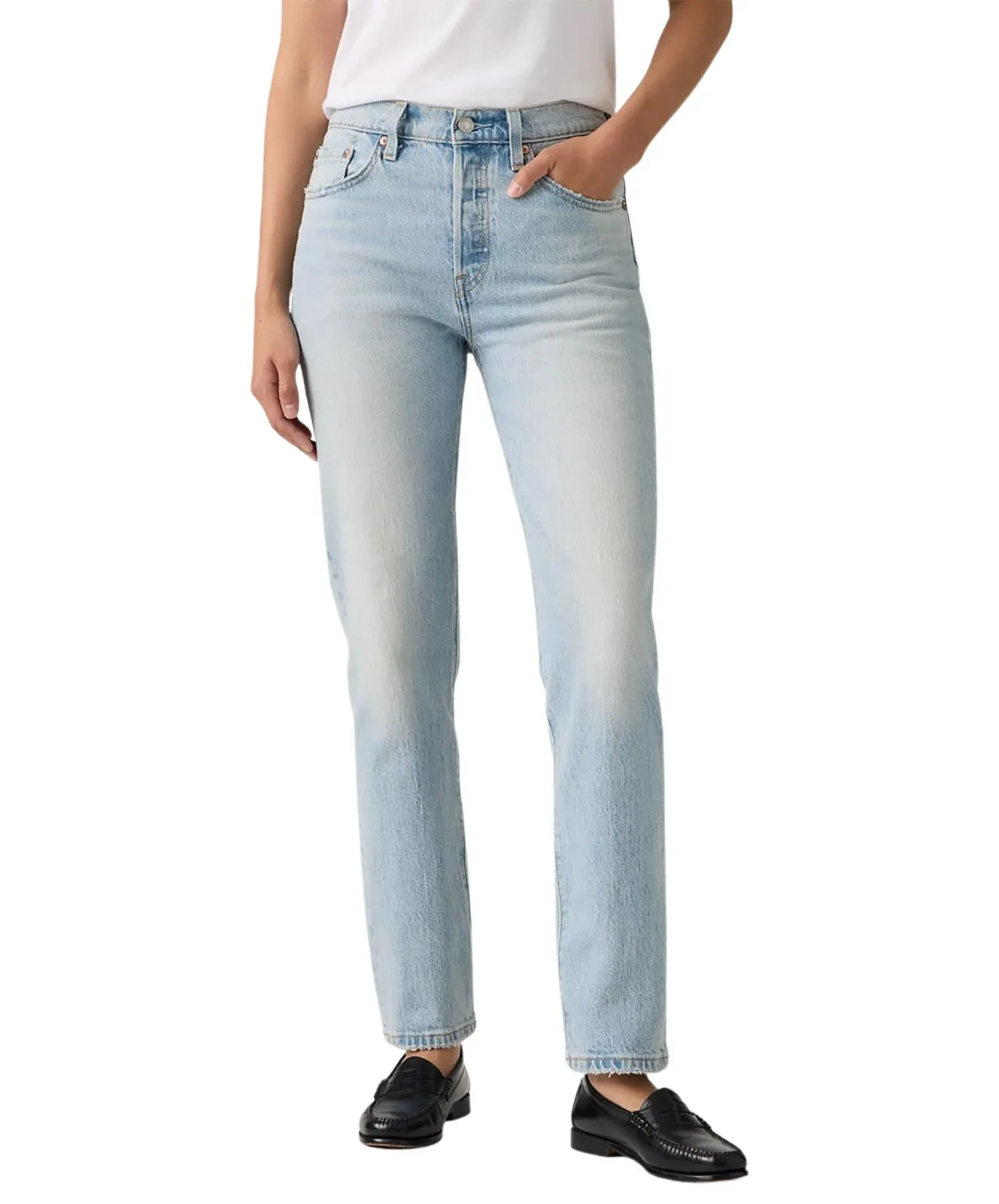 Levis Mom Jeans 501 Damen in Fine Marks