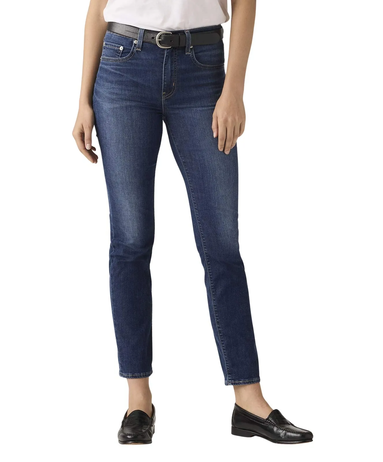 Levis Mom Jeans 724 in What Else Cool