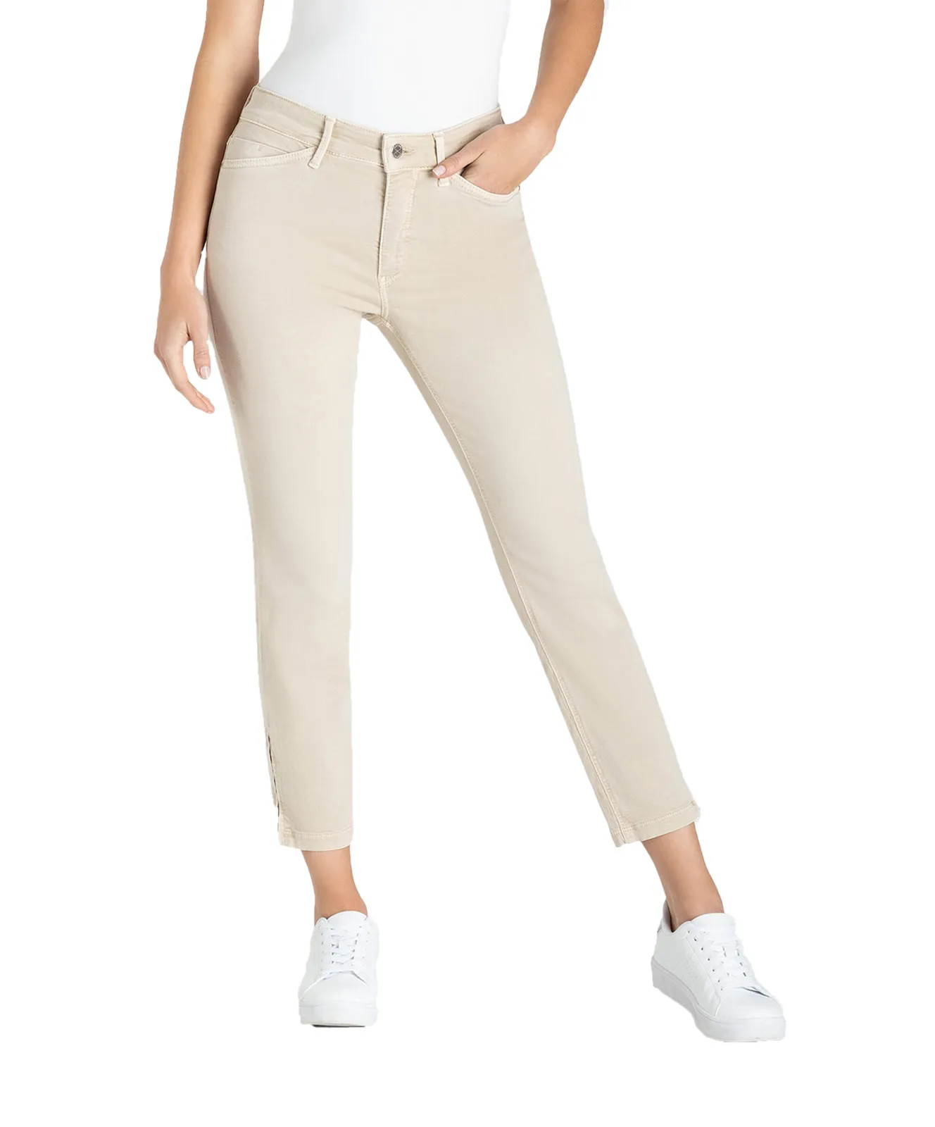 MAC Ankle Jeans Dream Chic in Smoothly Beige