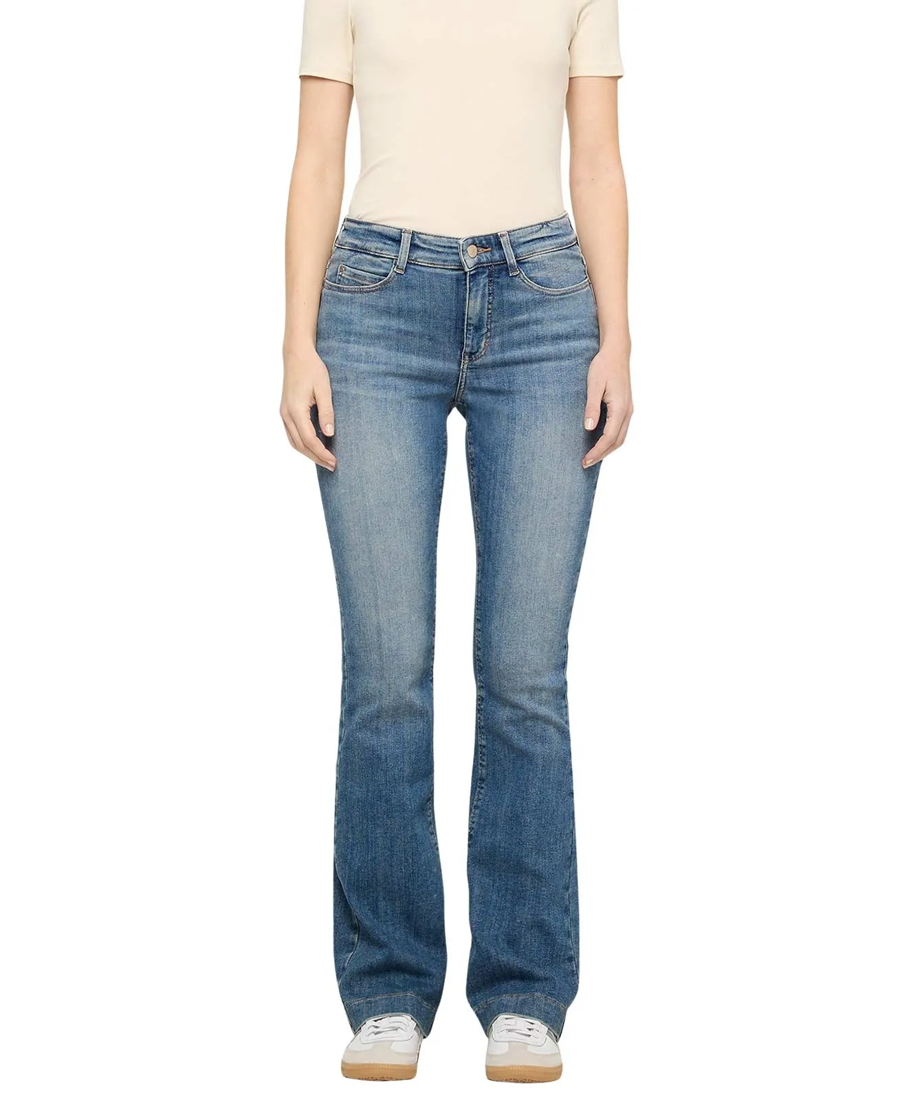 MAC Bootcut Jeans Dream Boot Authentic in Fancy Authentic Blue