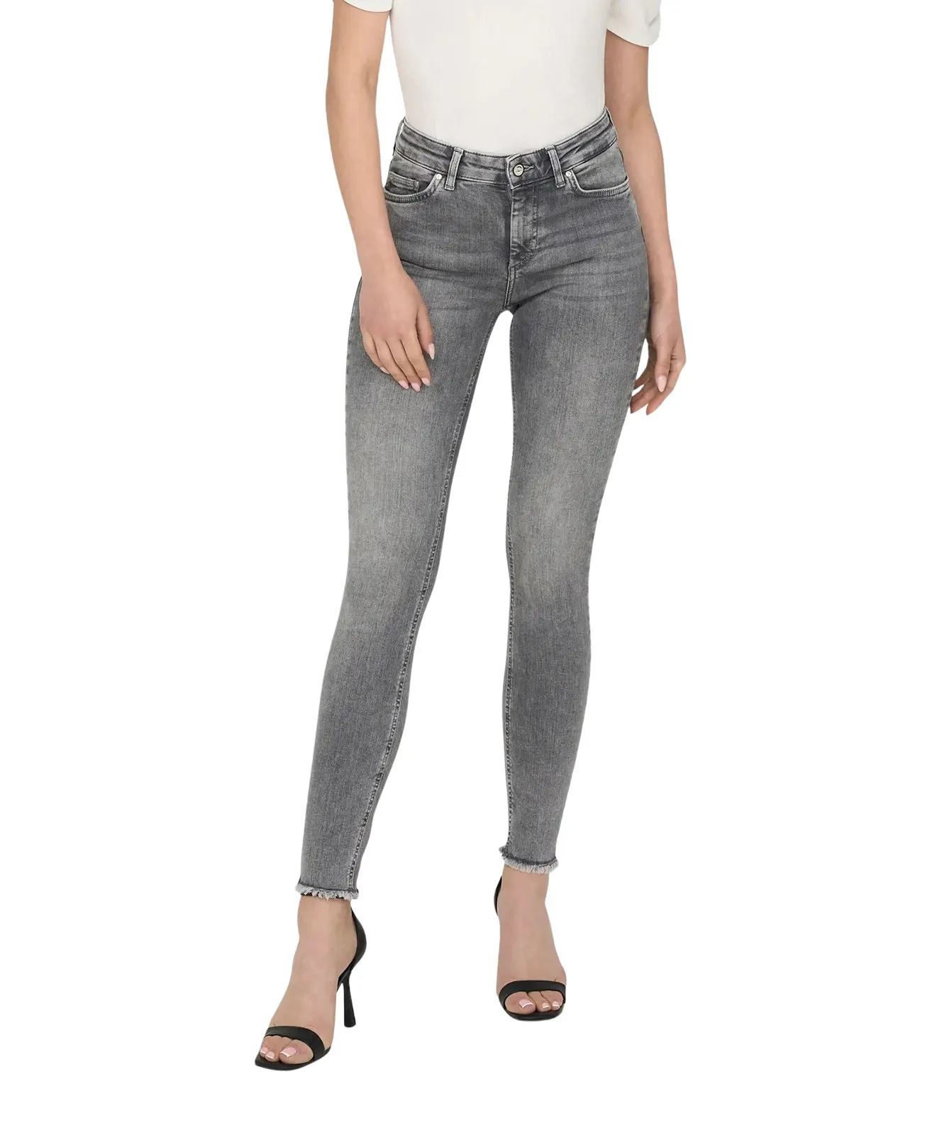 Only Skinny Jeans Blush in Grey