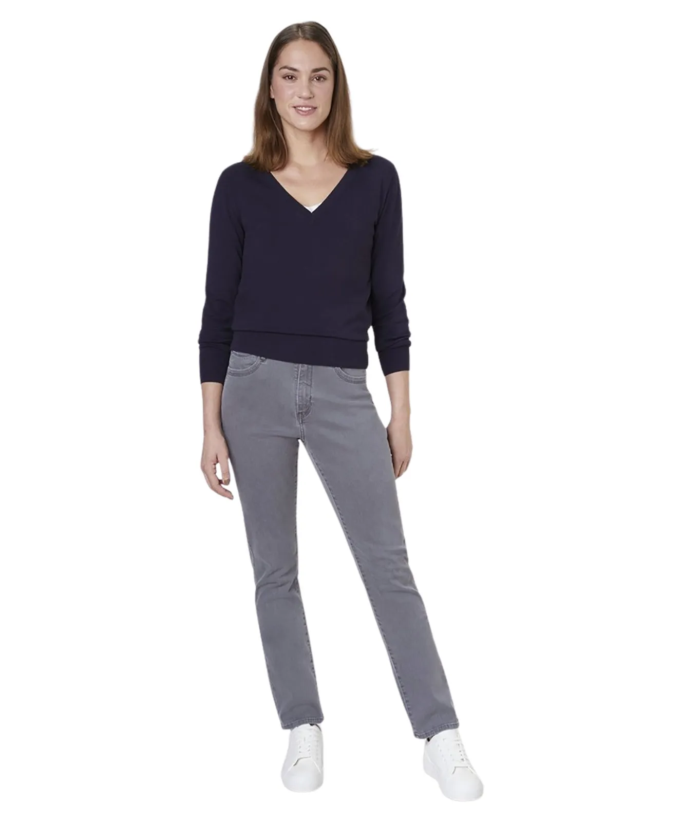Paddocks Slim Fit Jeans Pat in Grey Stone