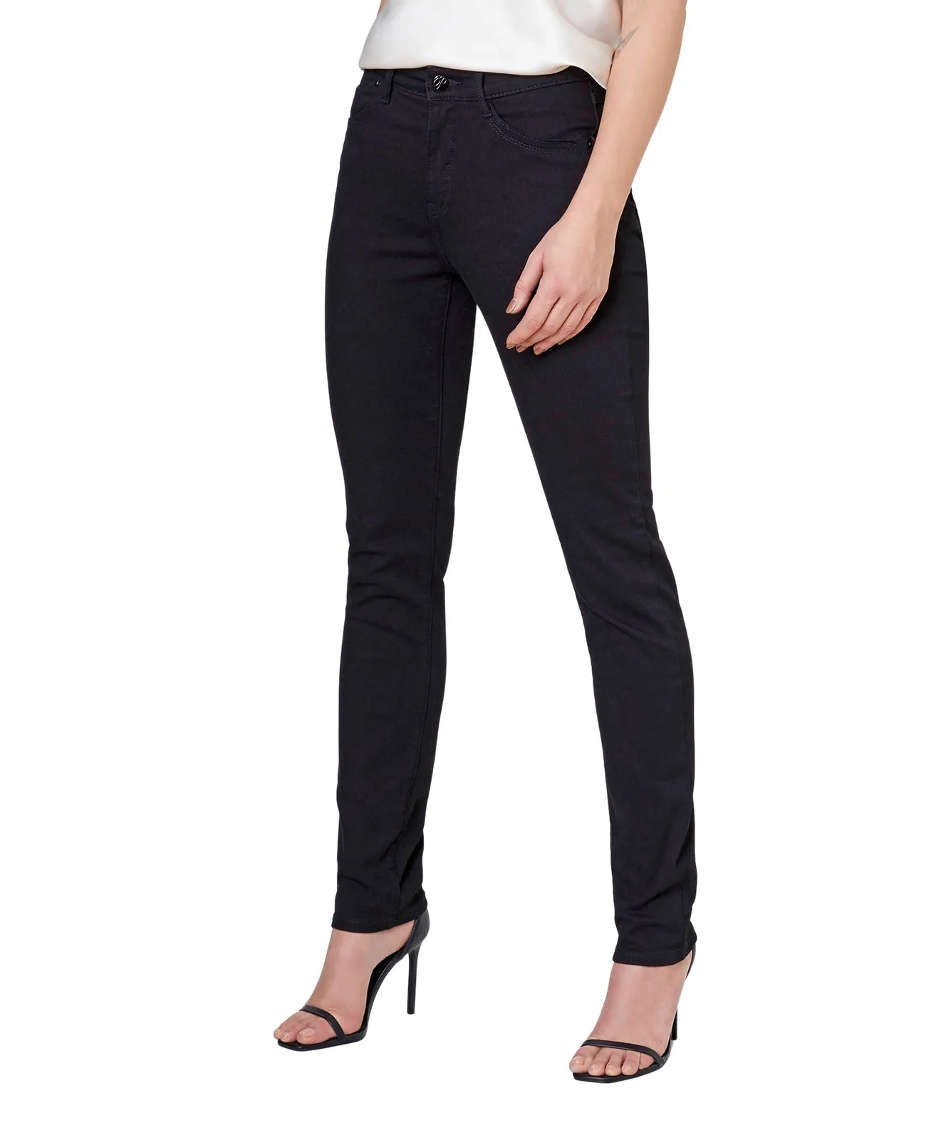 Paddocks Slim Fit Jeans Pat in Black/Black