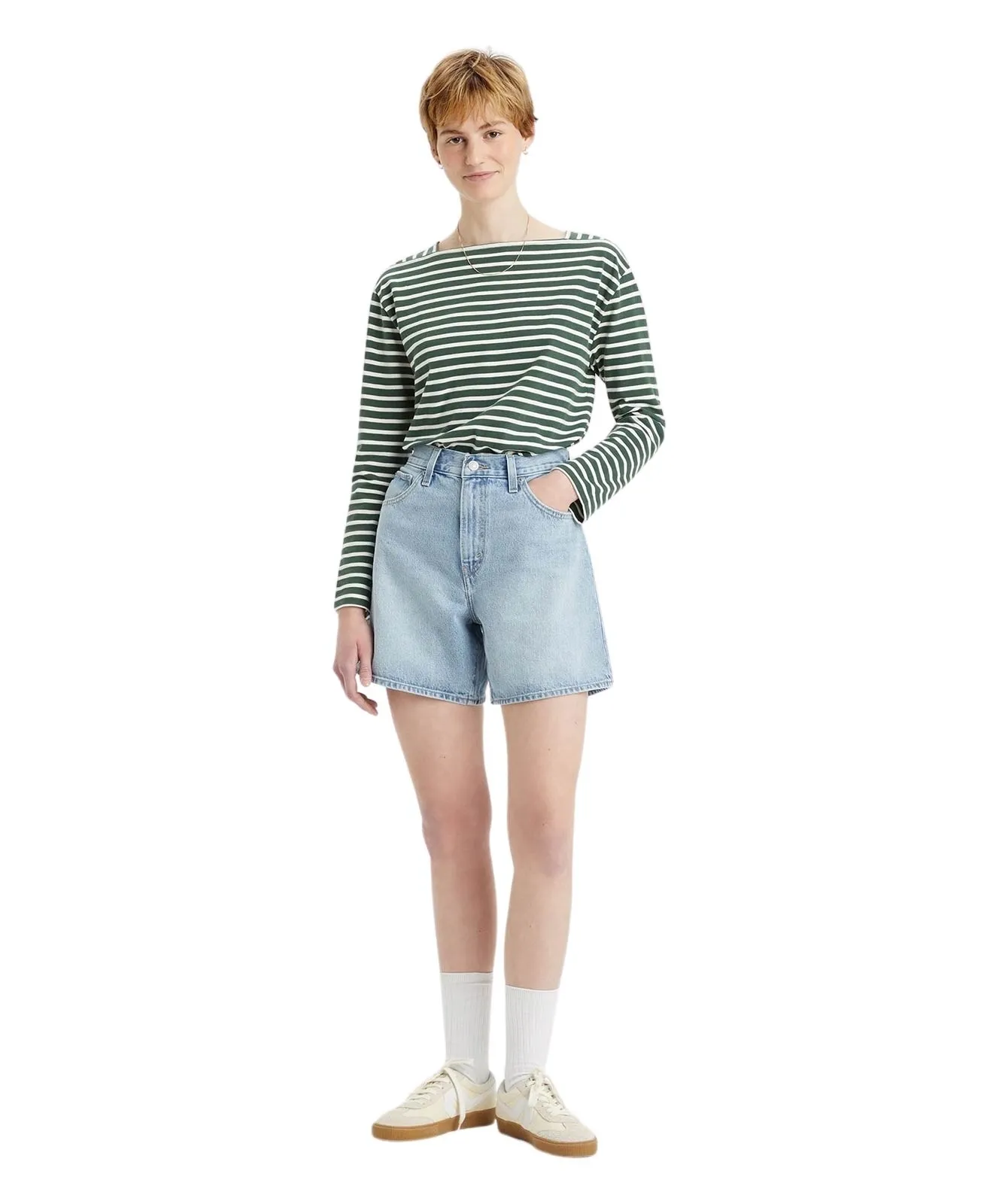 Levis Jeans Shorts High Baggy Shorts in Far And Wide Short
