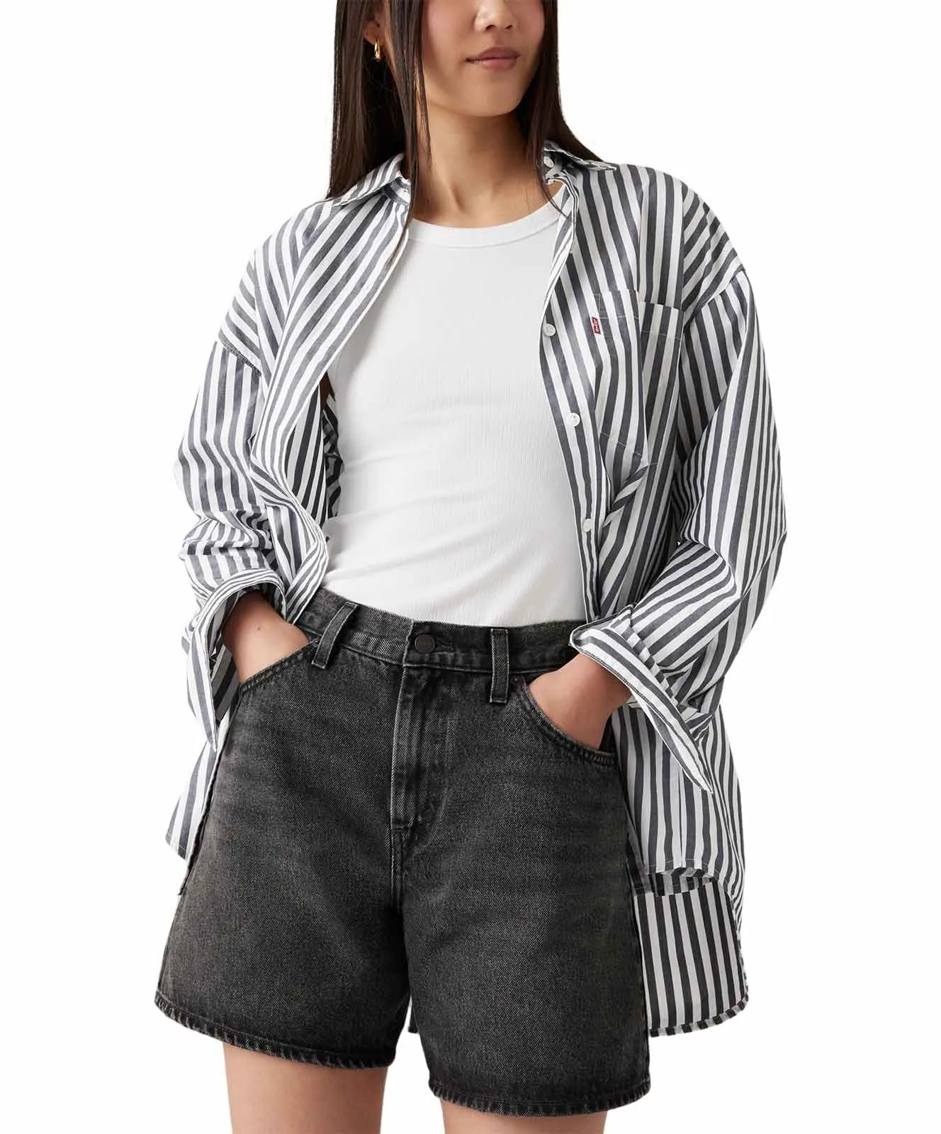 Levis Jeans Shorts High Baggy Shorts in Where S My Phone