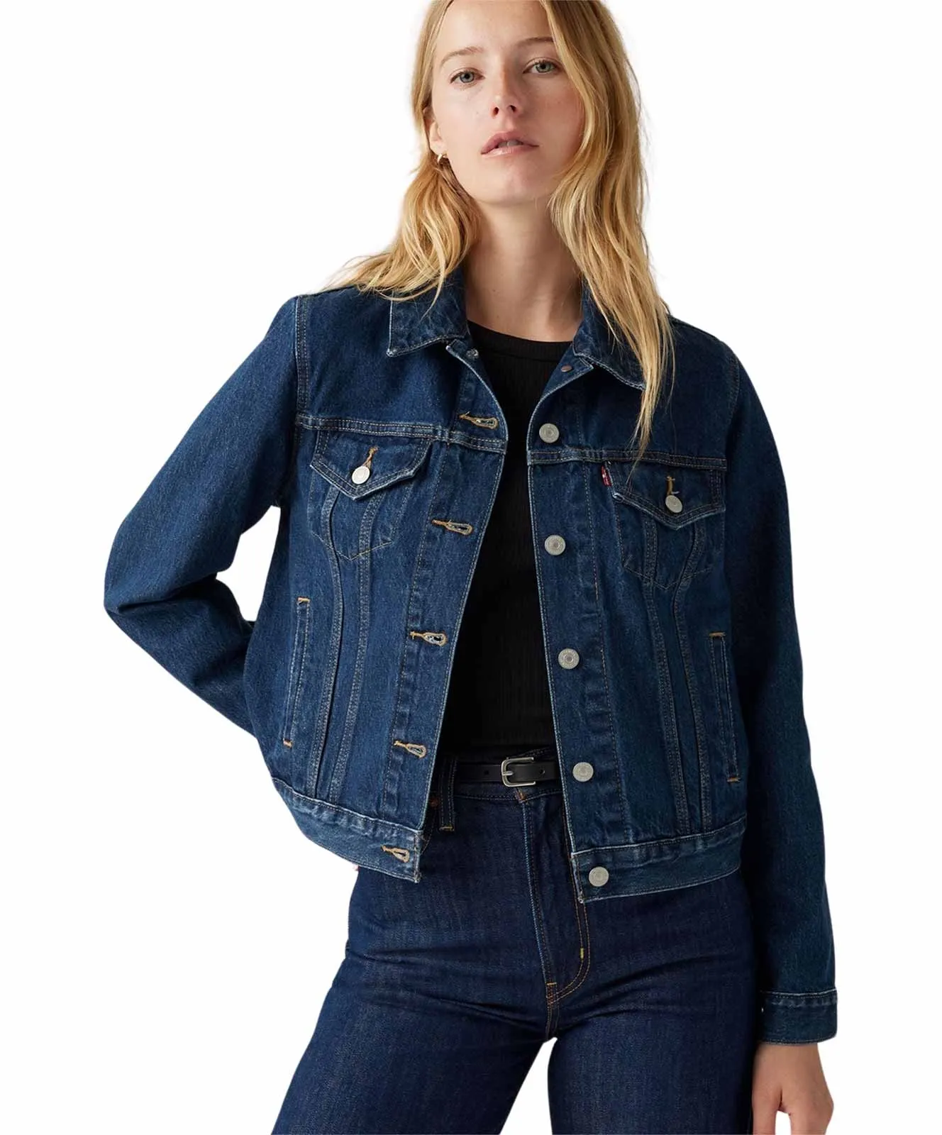 Levis Jeansjacke Original Trucker in Authentic Blue