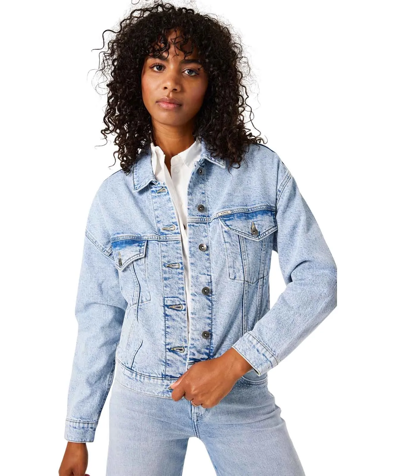 Garcia Jeansjacke Emira in Light Used