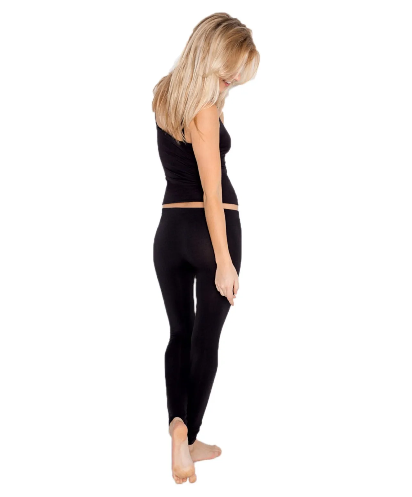 Pieces Legging London Leggings in Black