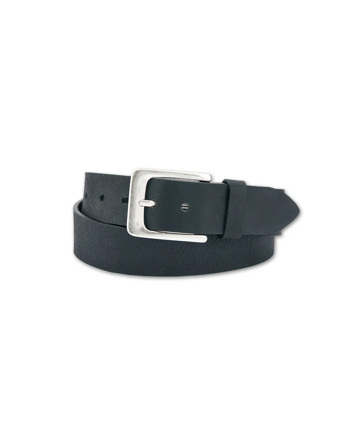 Bernd Götz Ledergürtel 4cm Büffelleder Gürtel in Black