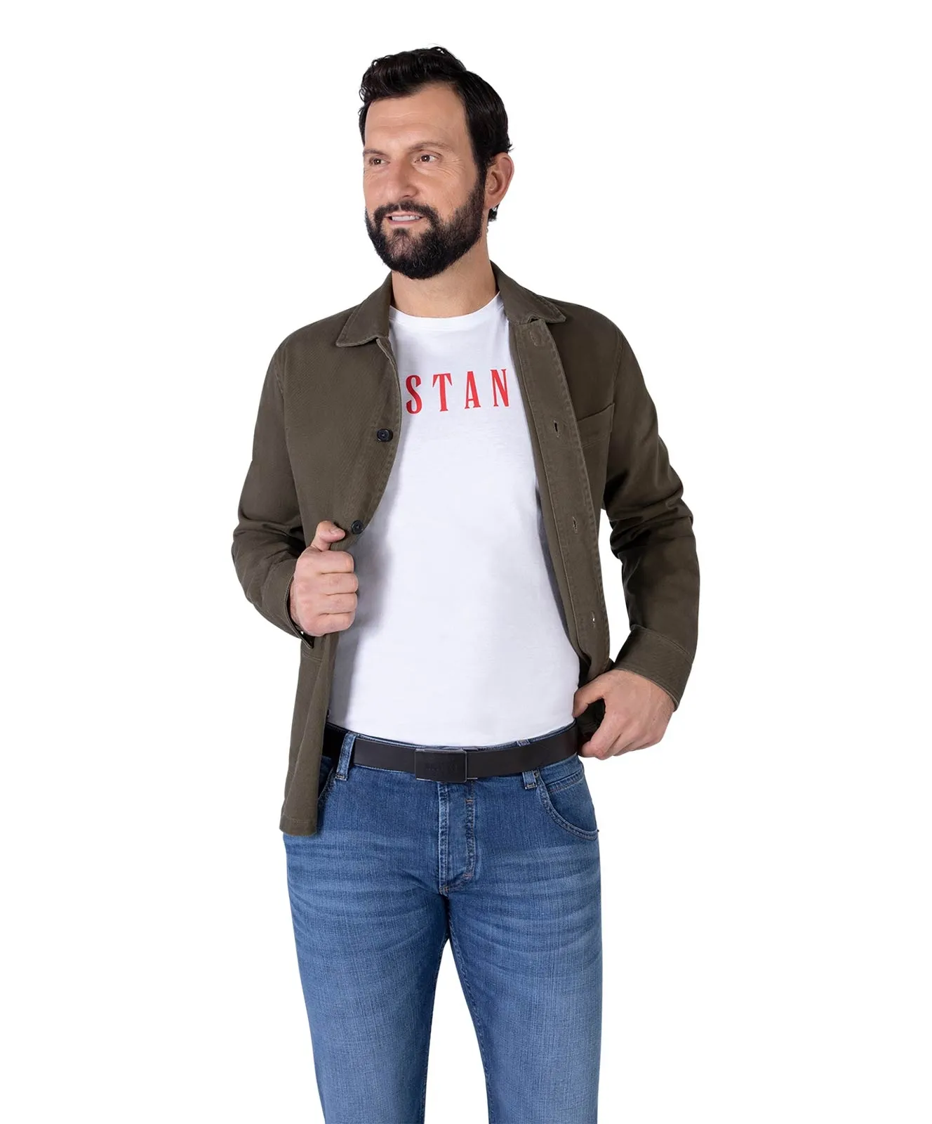 Mustang Koppelgürtel 35 Mm Gürtel MG2065L14 in Dark Brown