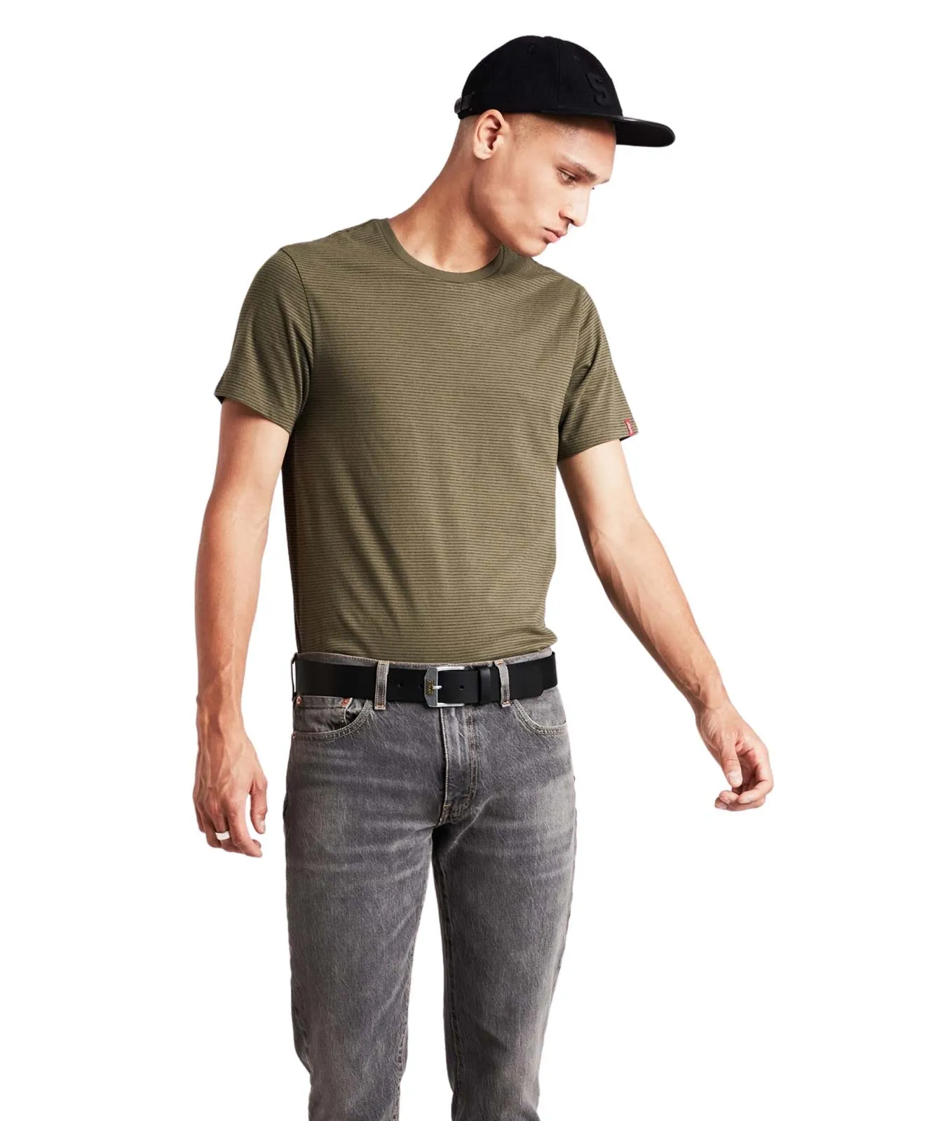 Levis Ledergürtel New Legend in Regular Black