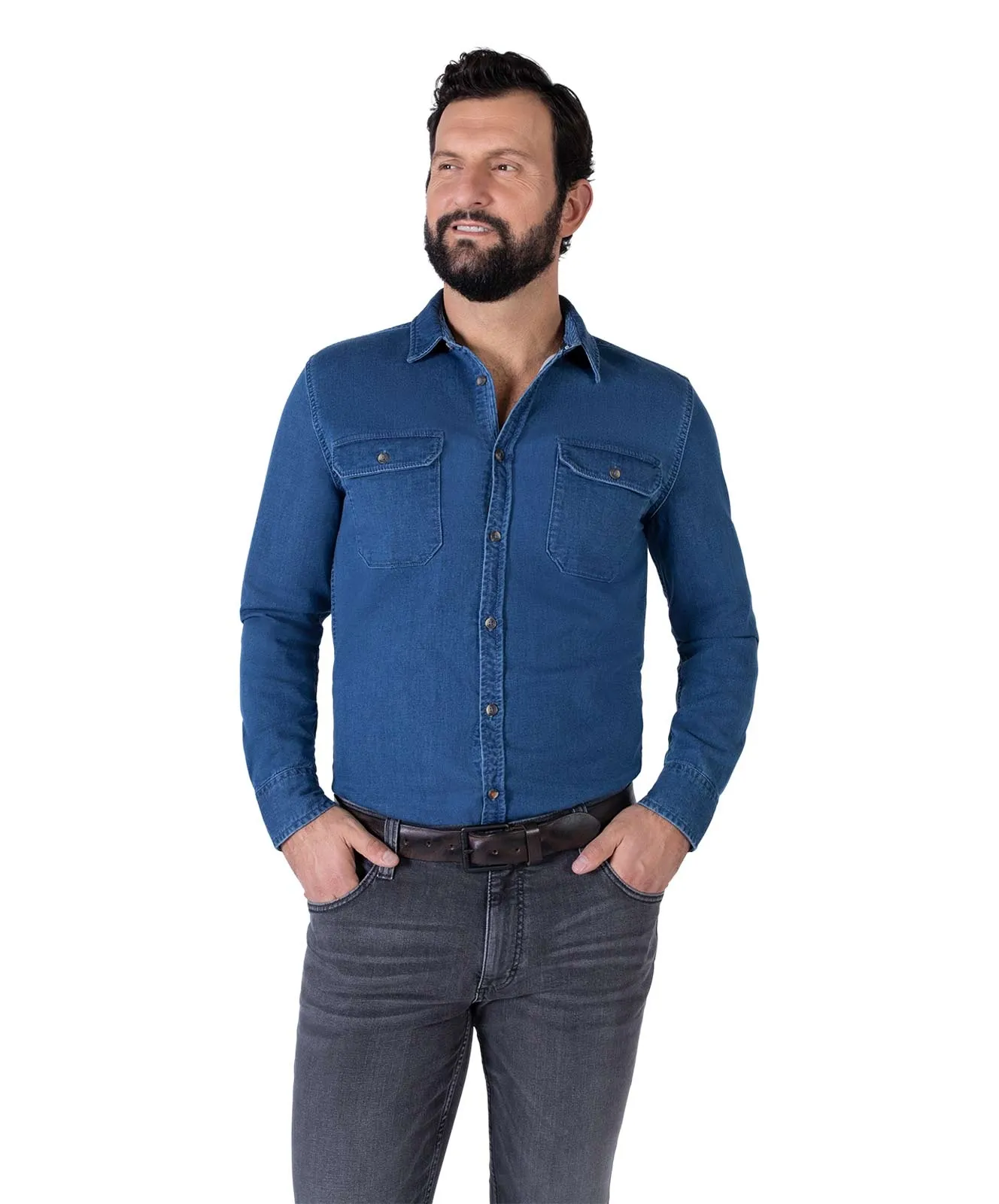 Mustang Ledergürtel 40 Mm Gürtel MG2076R13 in Dark Brown