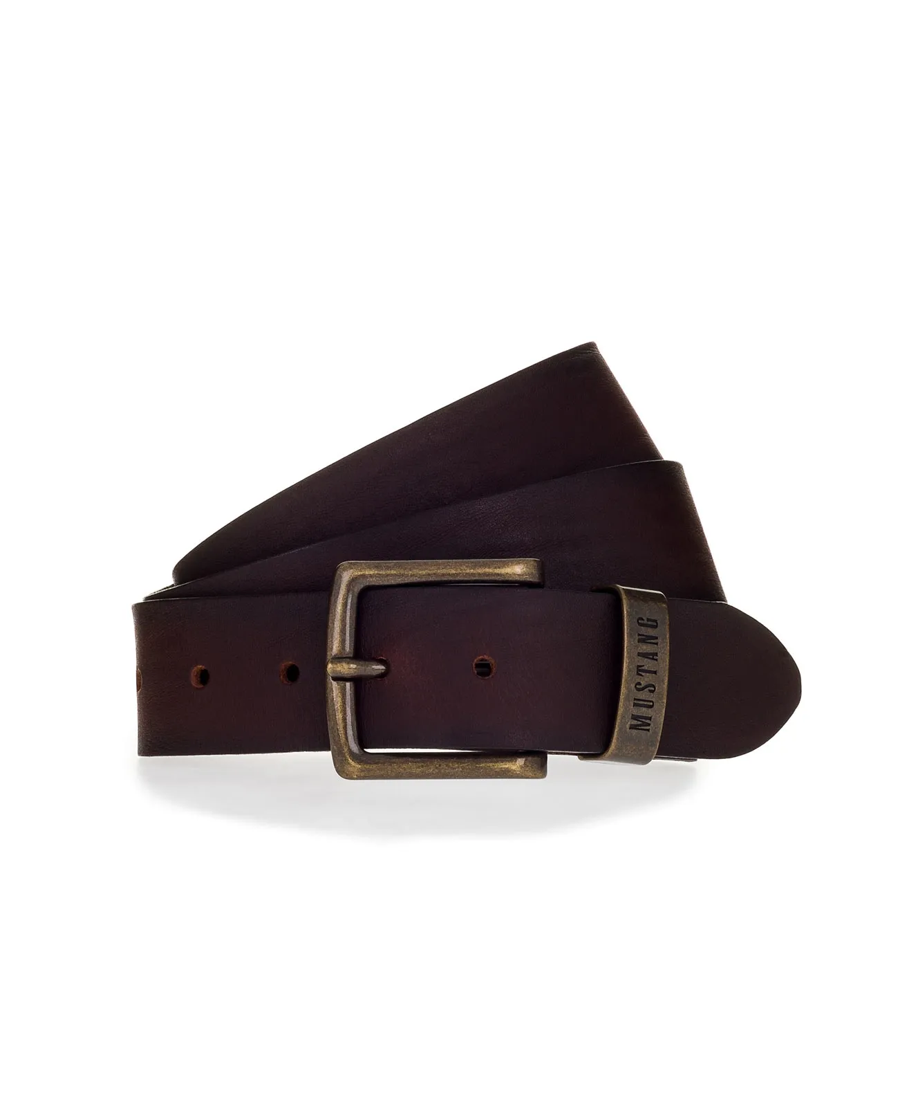 Mustang Ledergürtel 40 Mm Gürtel MG2085L22 in Dark Brown