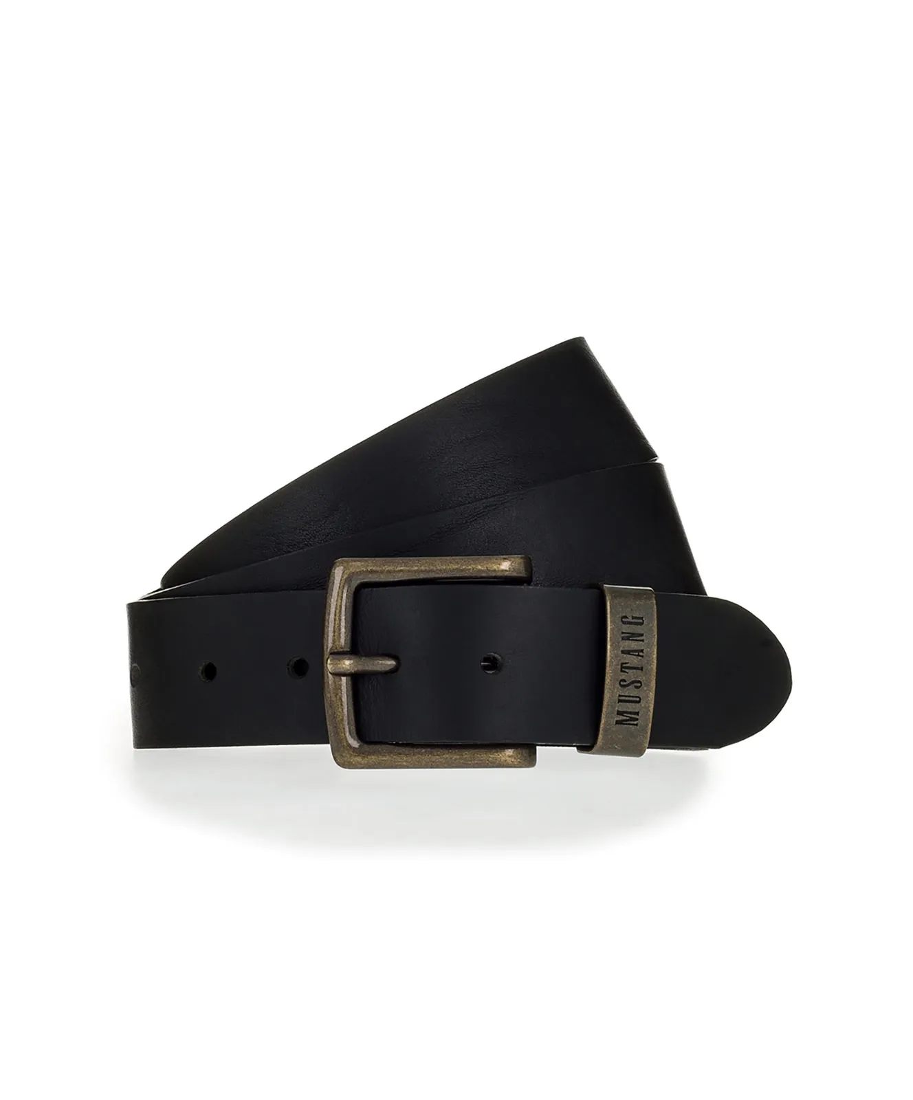 Mustang Ledergürtel 40 Mm Gürtel MG2085L22 in Black