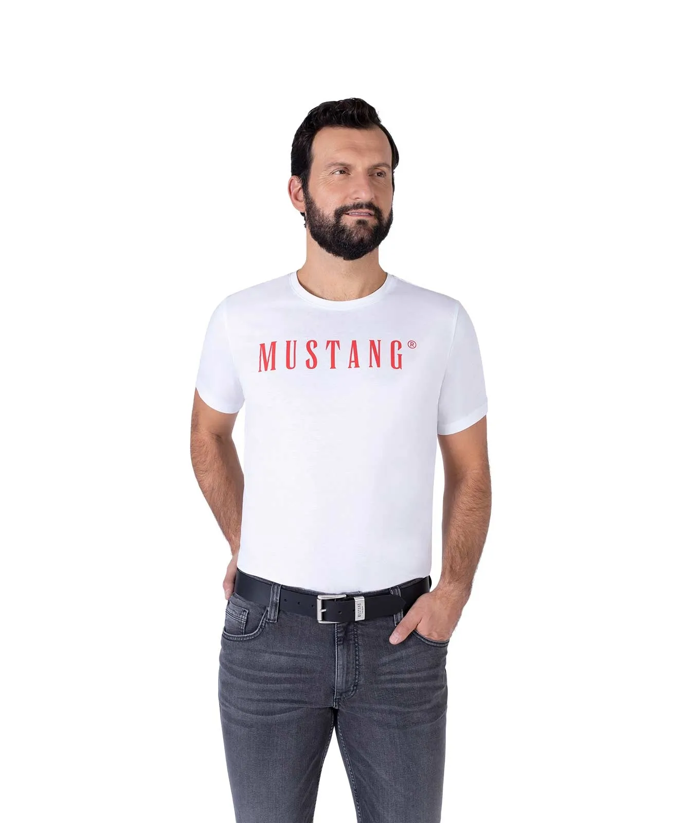 Mustang Ledergürtel 40 Mm Gürtel MG2104R04 in Black