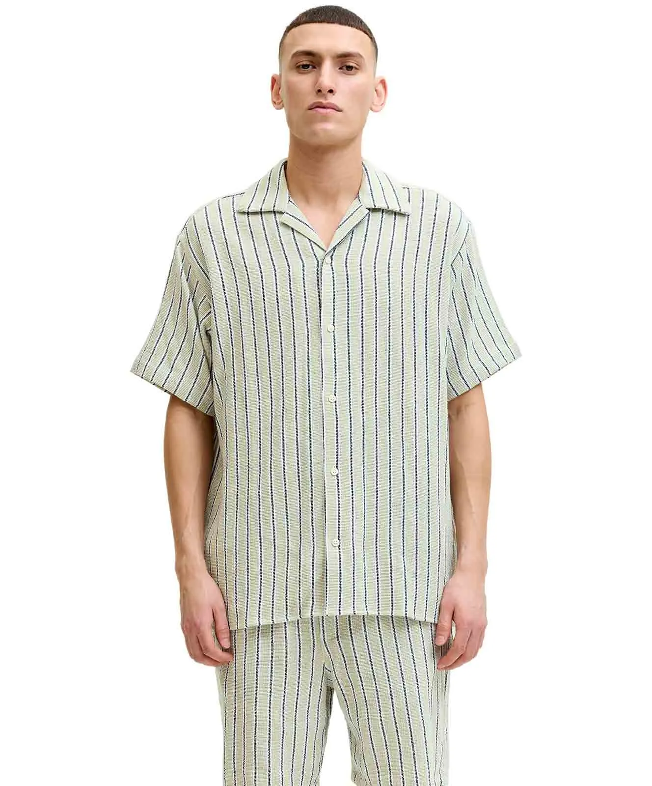 Jack & Jones Freizeithemd Coba in Tea Stripes