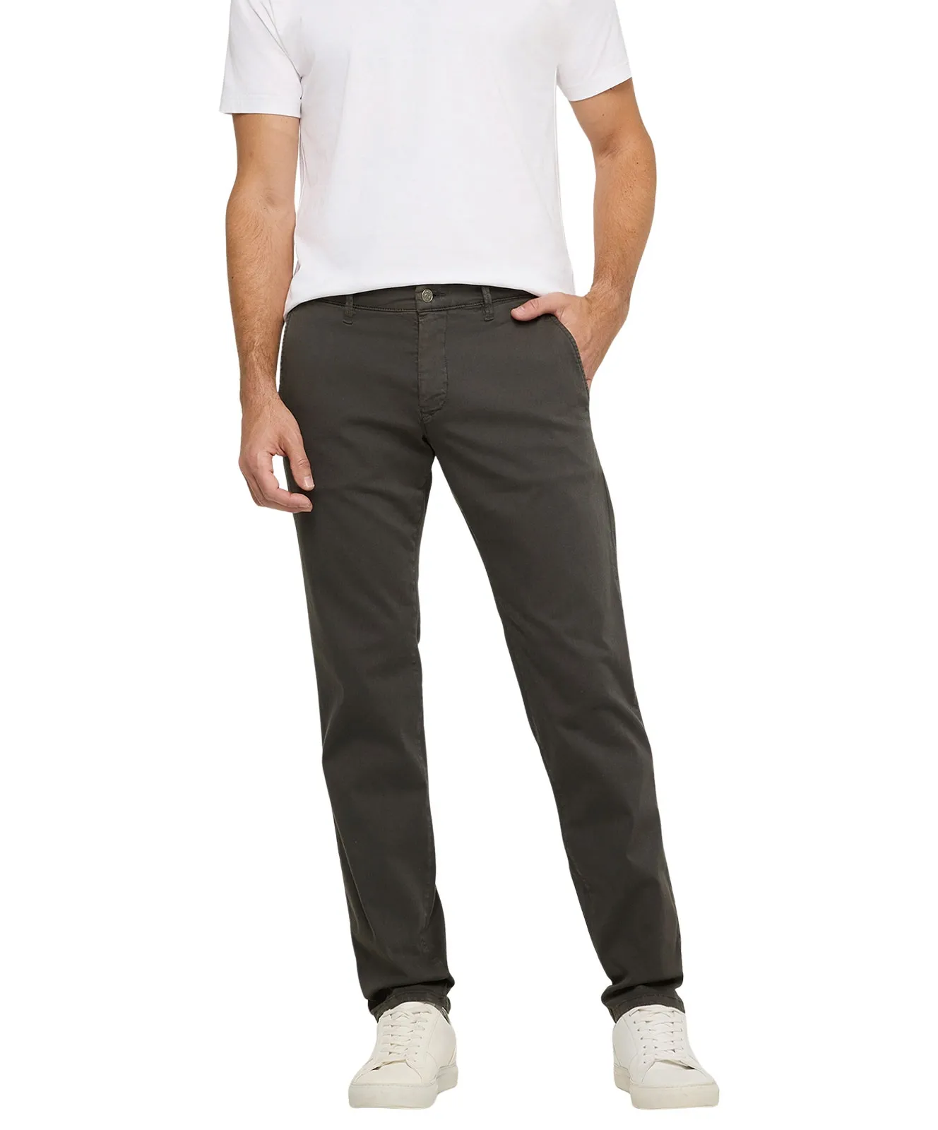 MAC Chino Hose Drivers Pants in Dark Shadow