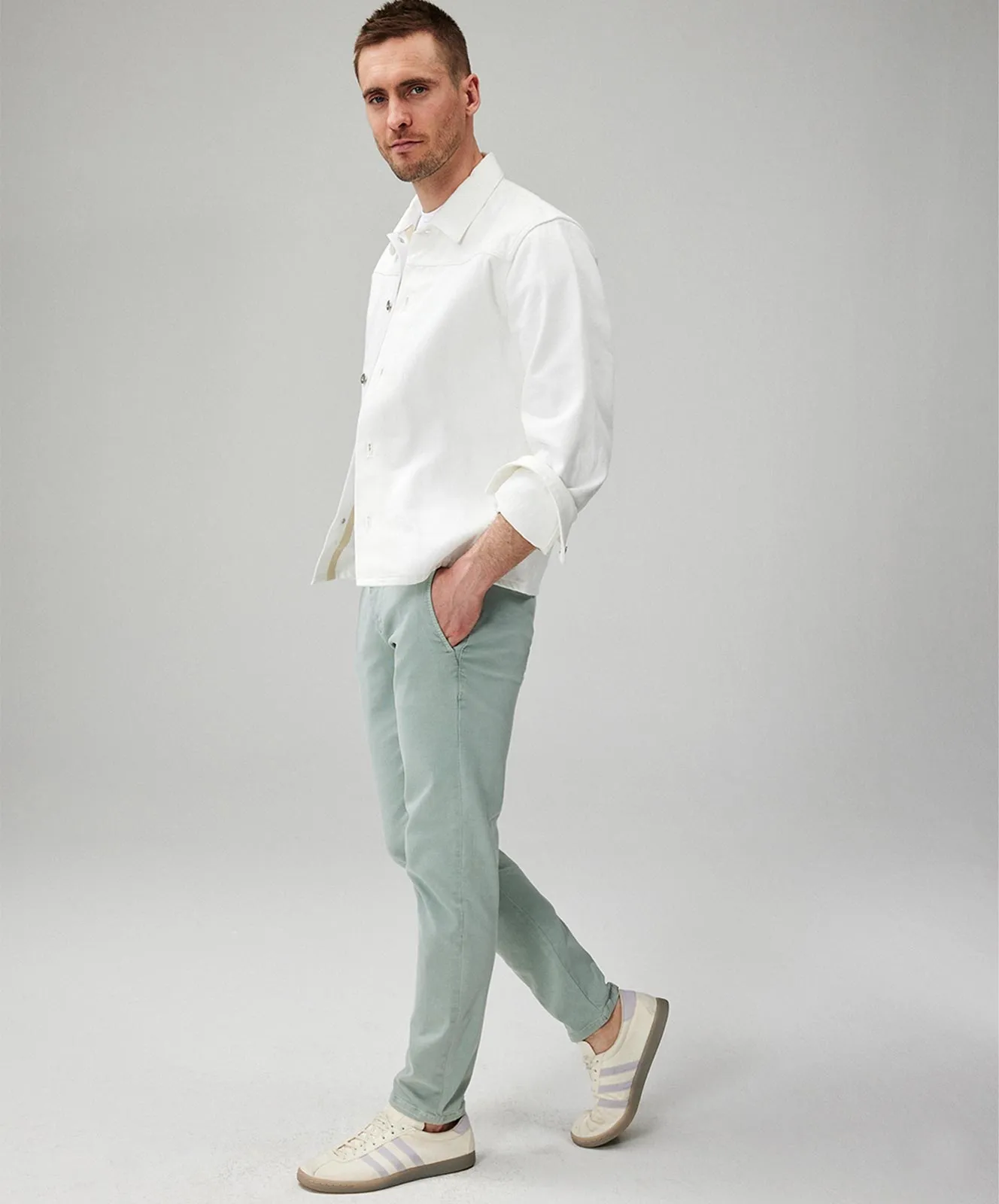 MAC Chino Hose Driver Pants in Wrought Iron