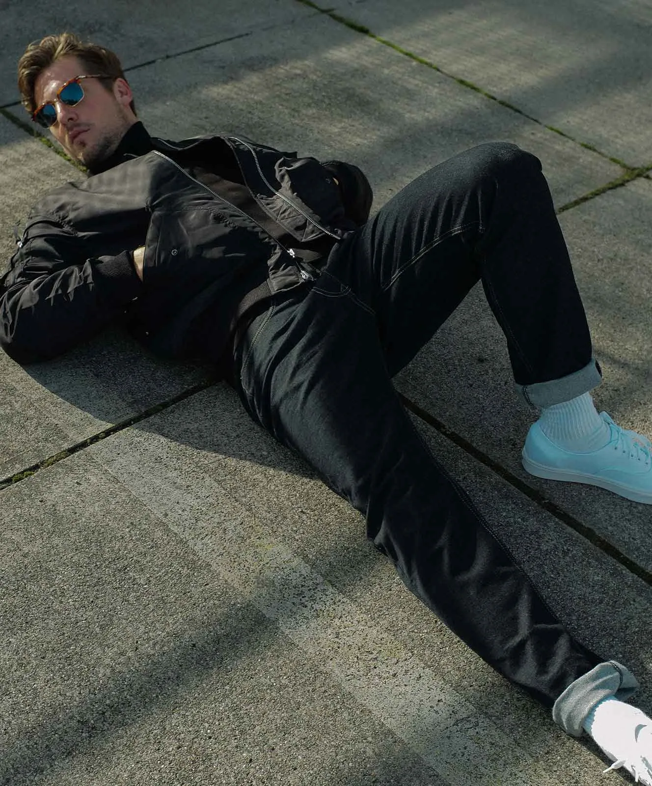 MAC Straight Jeans Arne in Authentic Dark Blue