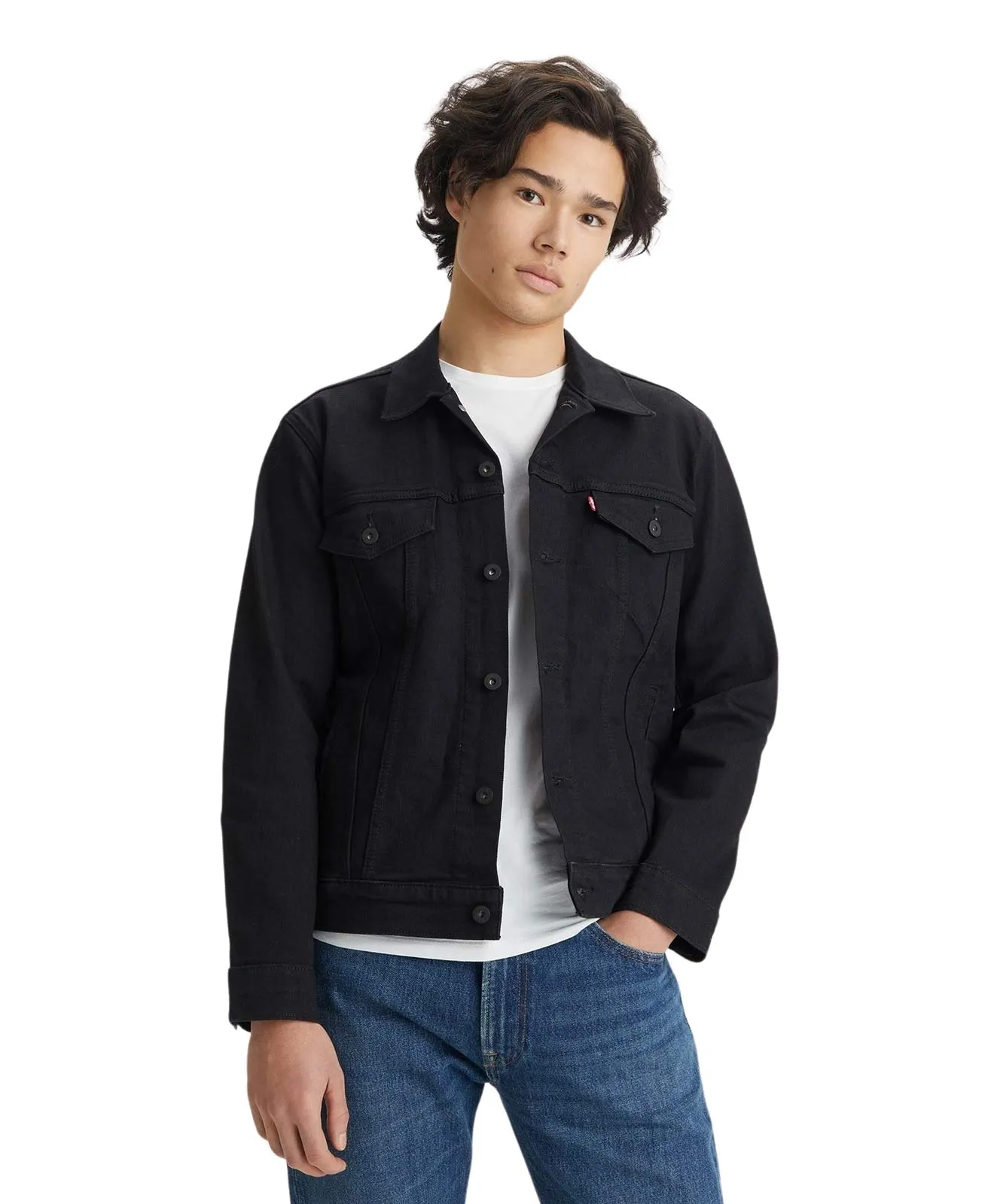 Levis Jeansjacke Trucker Jacket in Dark Horse Trucker