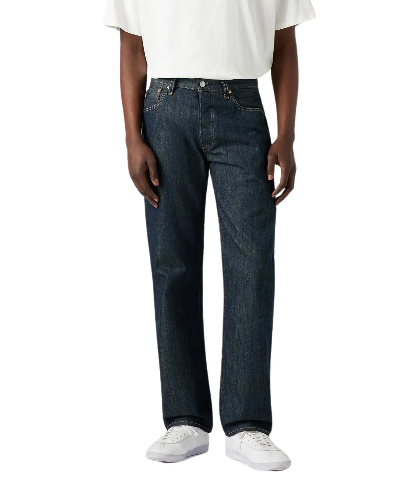 Levis Straight Jeans 501 Original in Levis Marlon