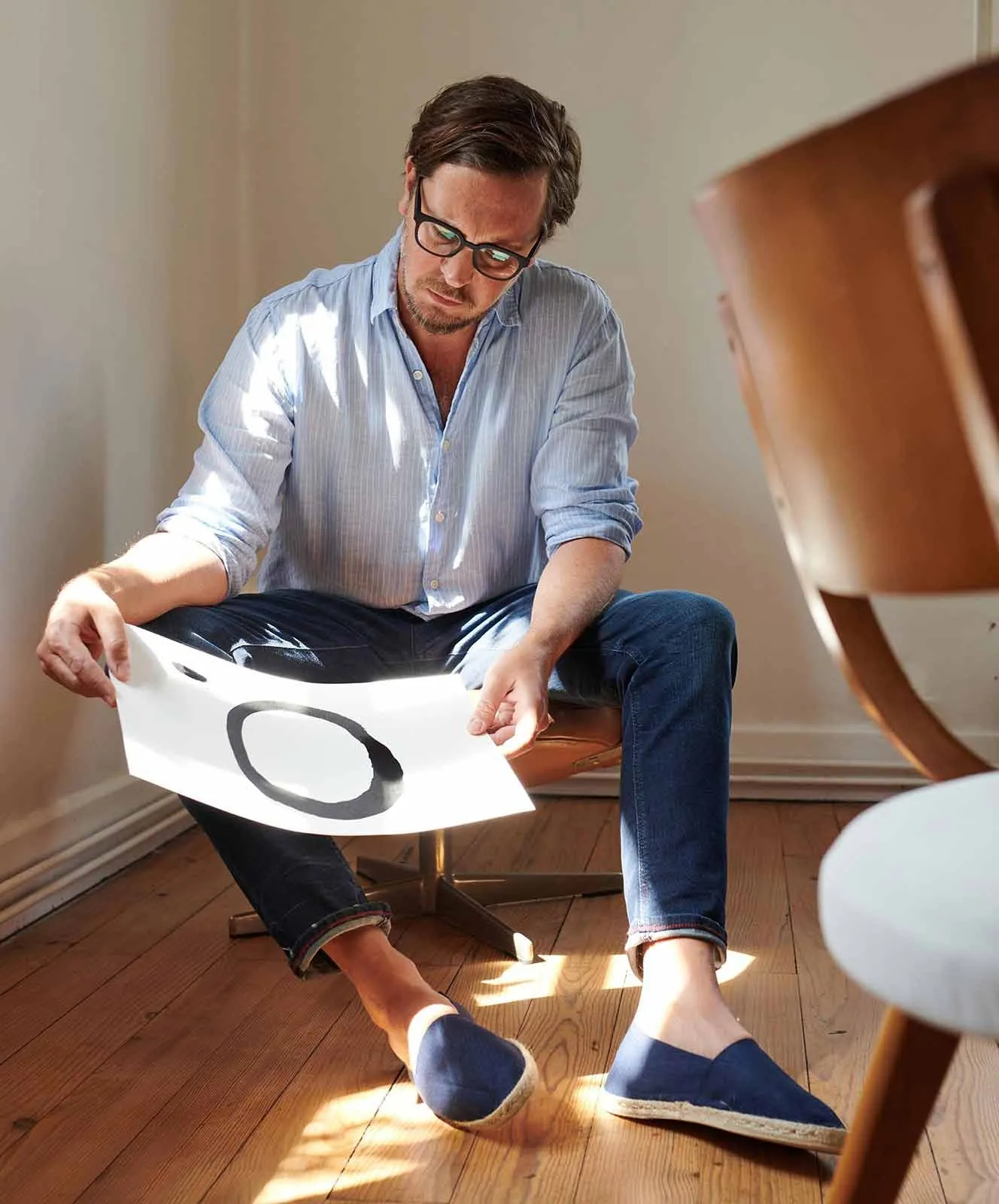 MAC Jeans Jogger Ultimate Driver Jeans in Rinse Wash 3D