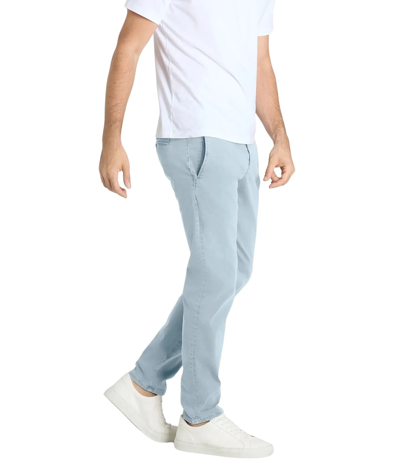 MAC Chino Hose Drivers Pants in Blue Frog