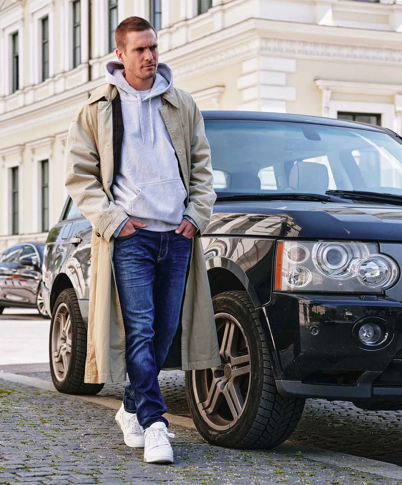 MAC Jeans Jogger Jog'n Jeans in Blue Light Used