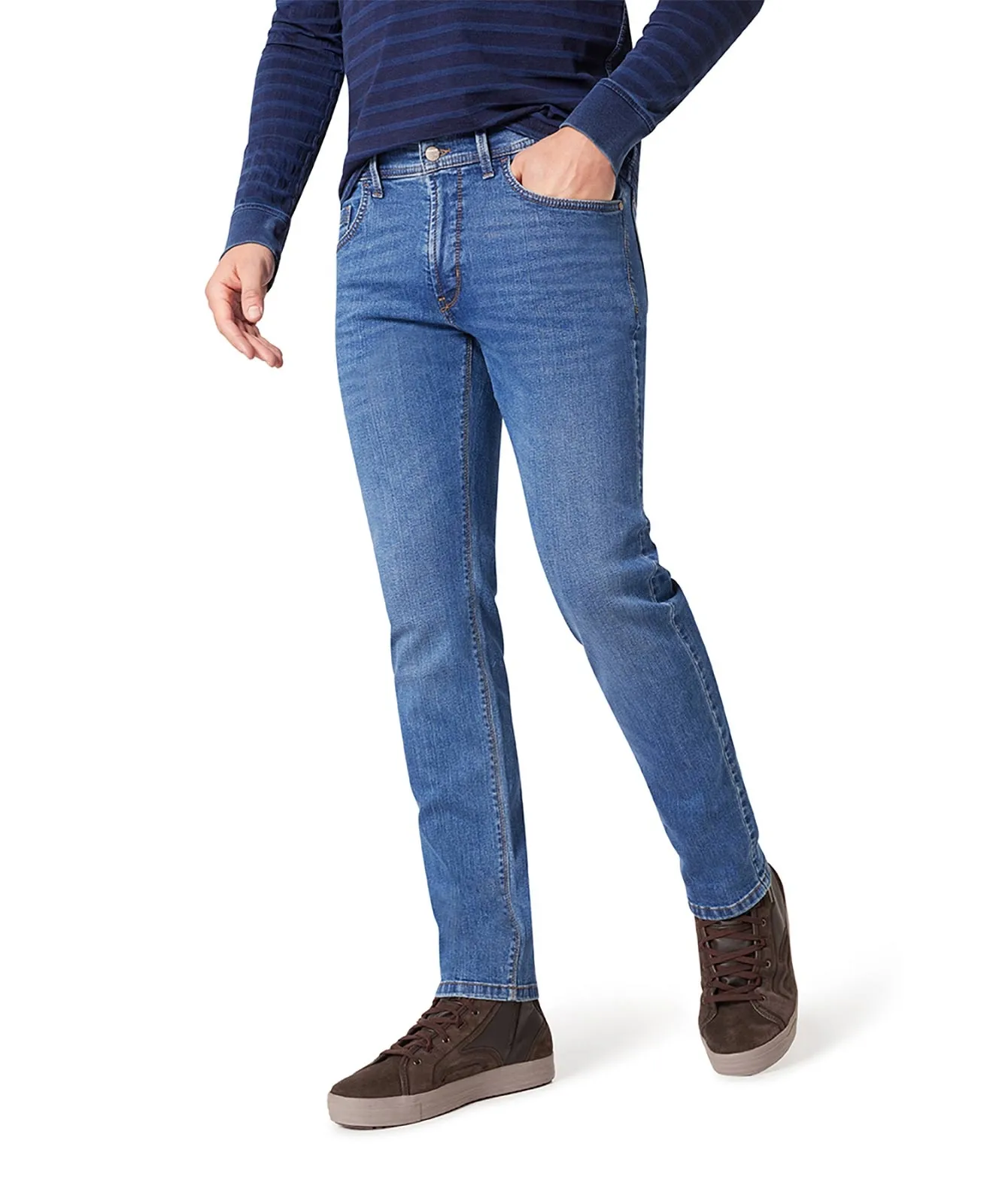 Pioneer Rando 1680 Jeans in blauer Waschung